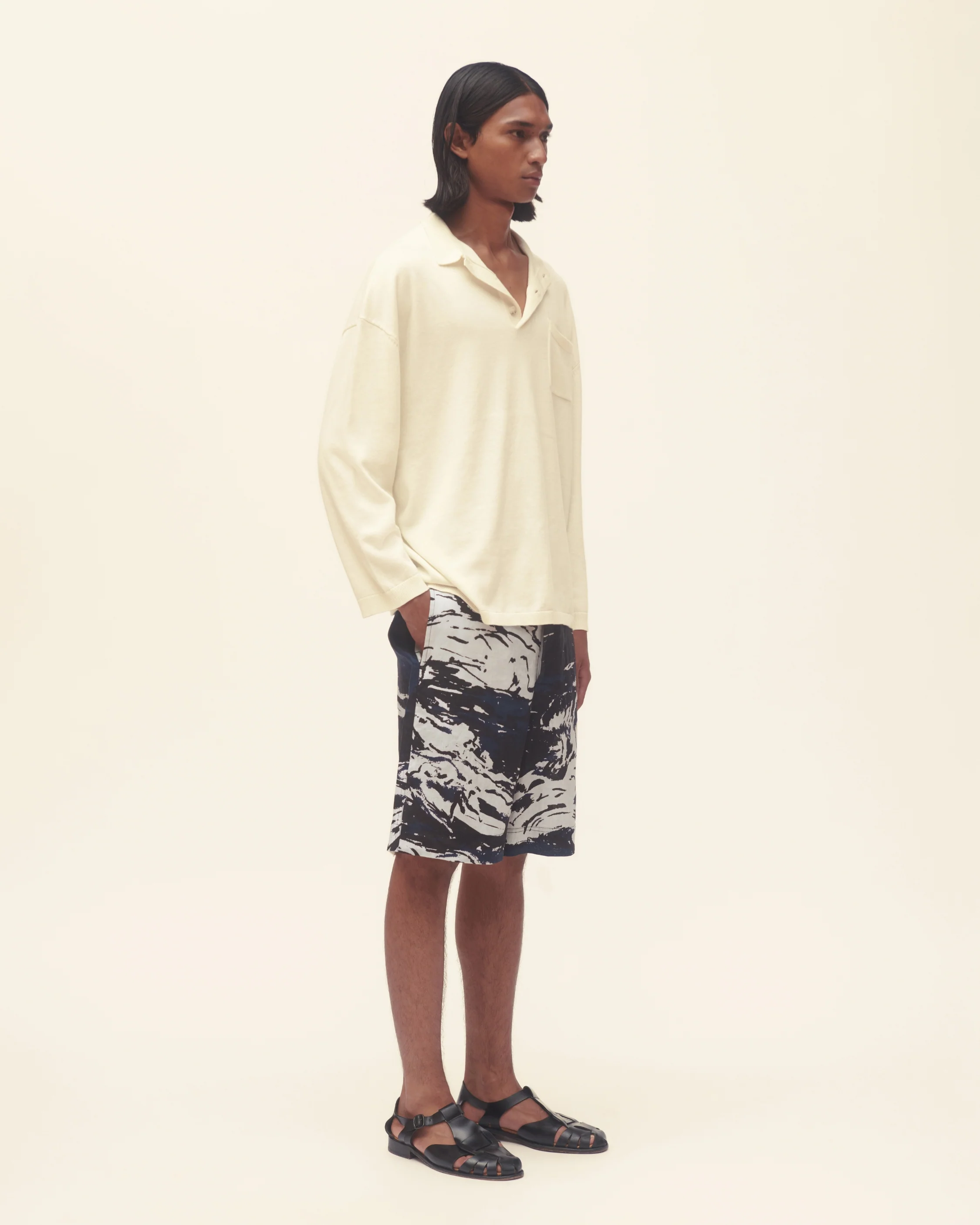 Boxy Polo Knit - Image 3