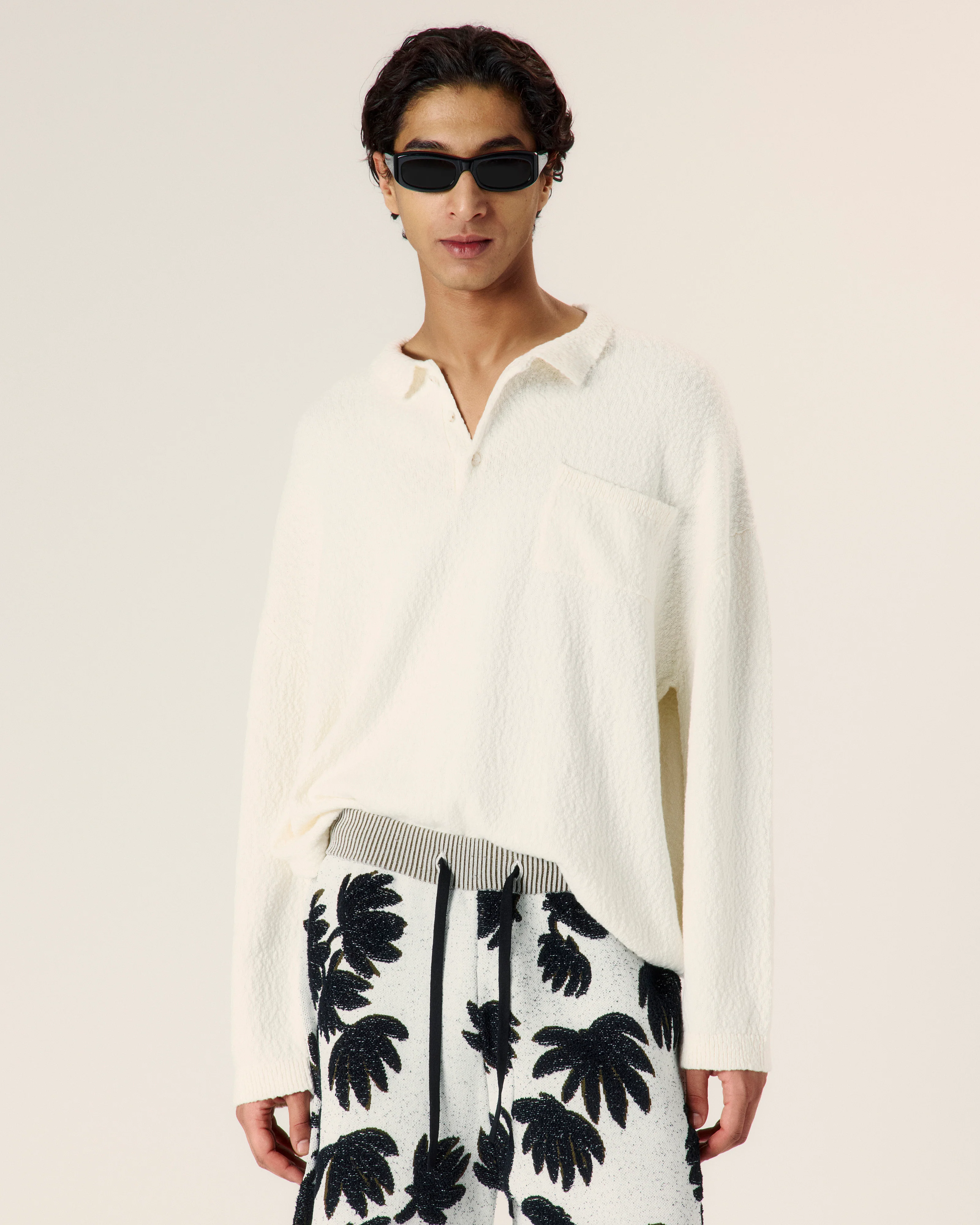 Boxy Polo Knit - Image 3