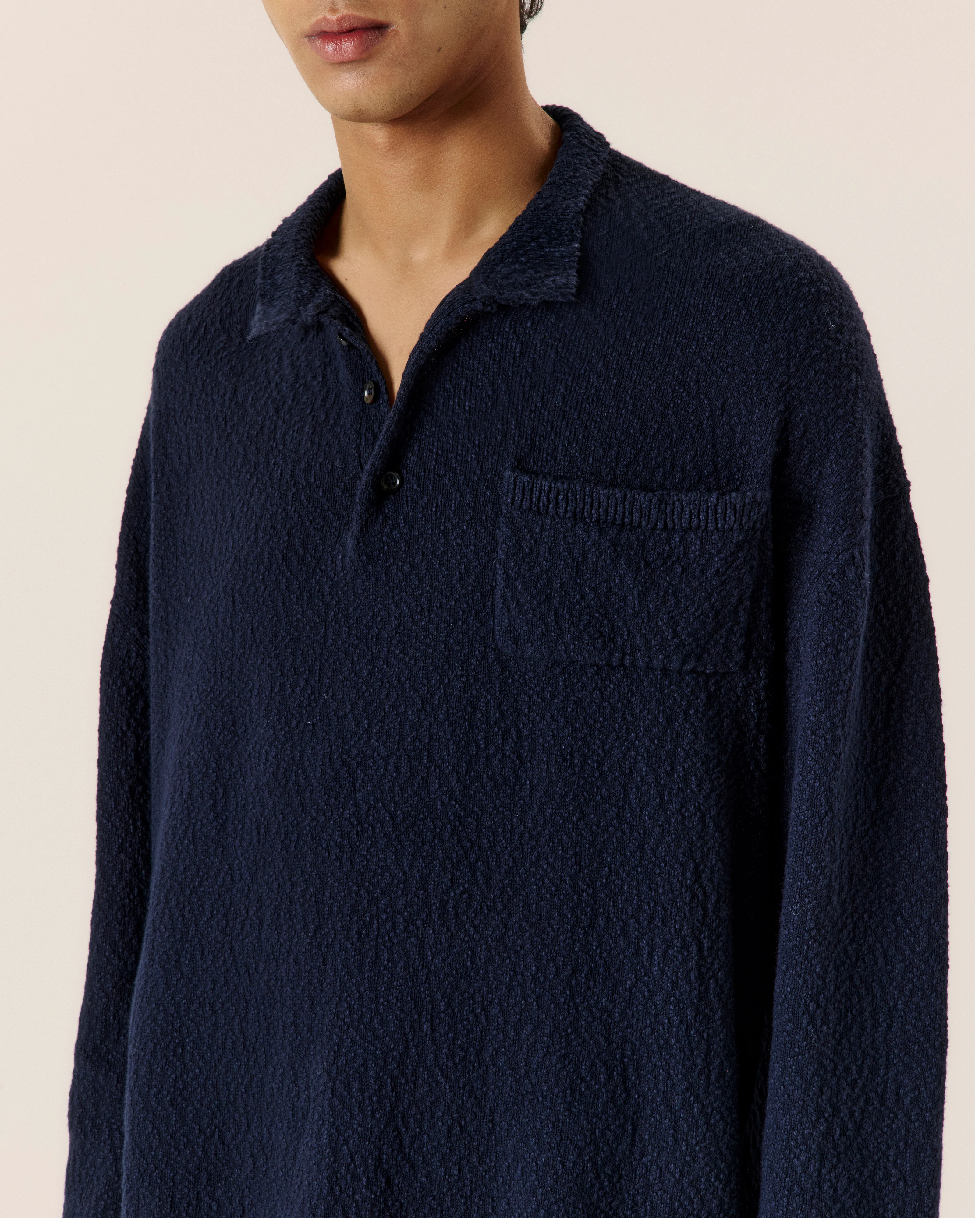 Boxy Polo Knit - Image 4
