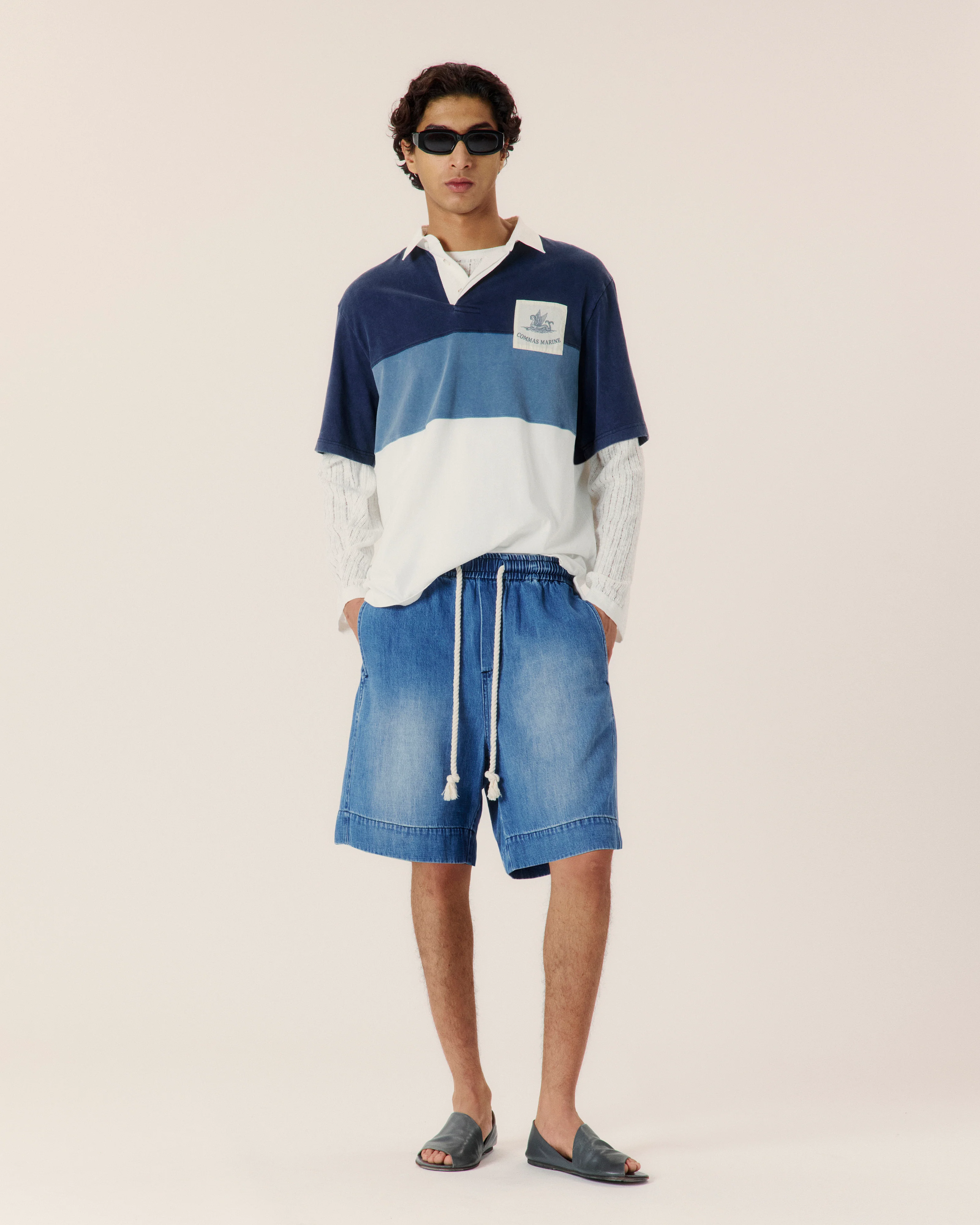 Cotton Hemp Denim Short