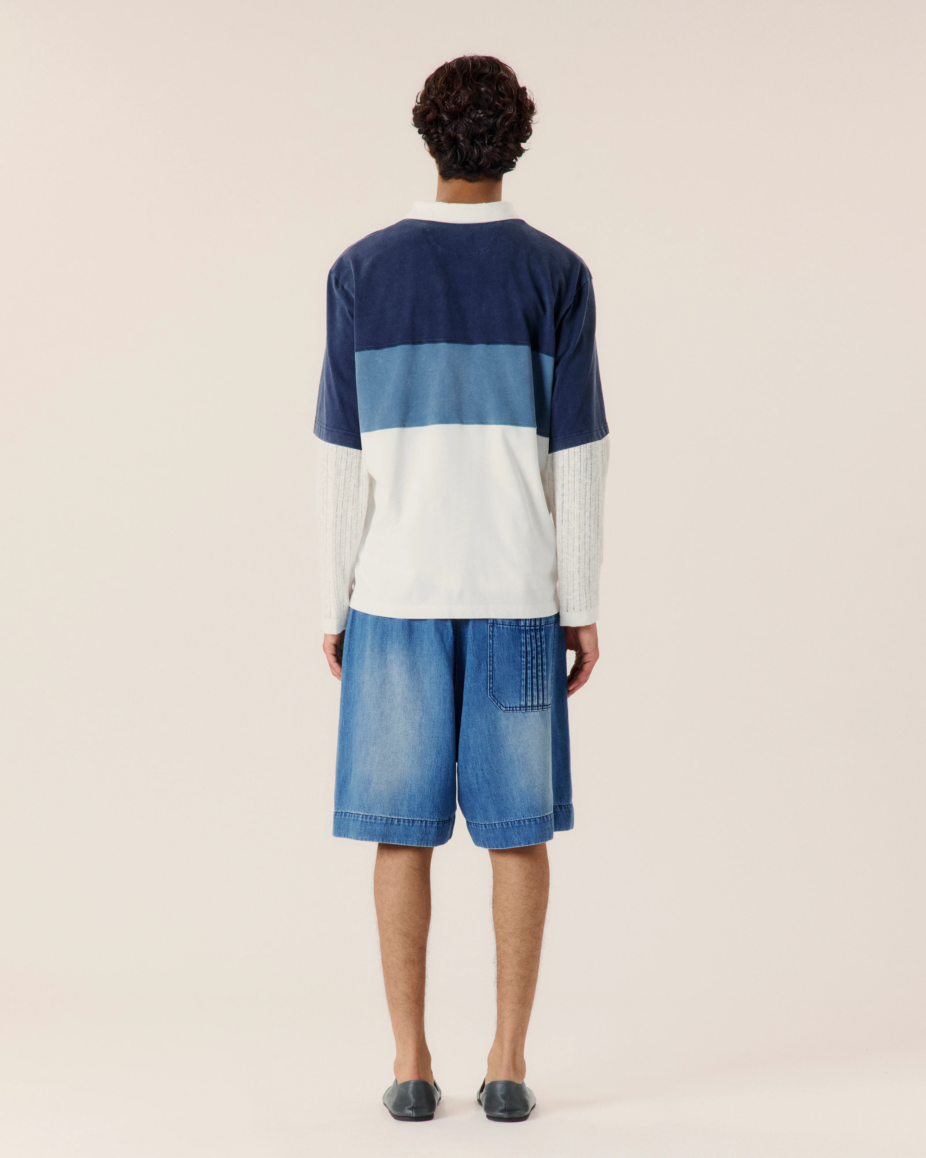 Cotton Hemp Denim Short - Image 3