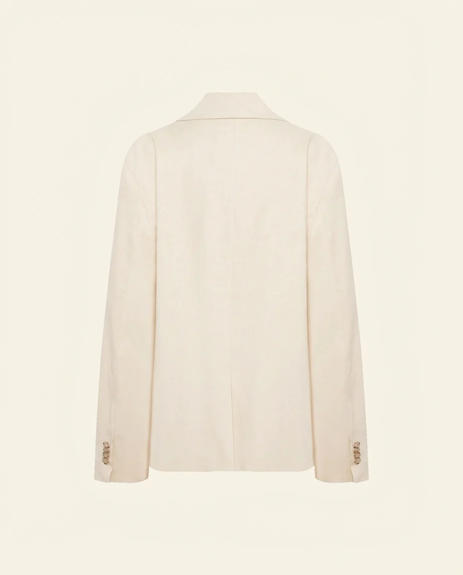 Cream Classic Jacket - Image 3