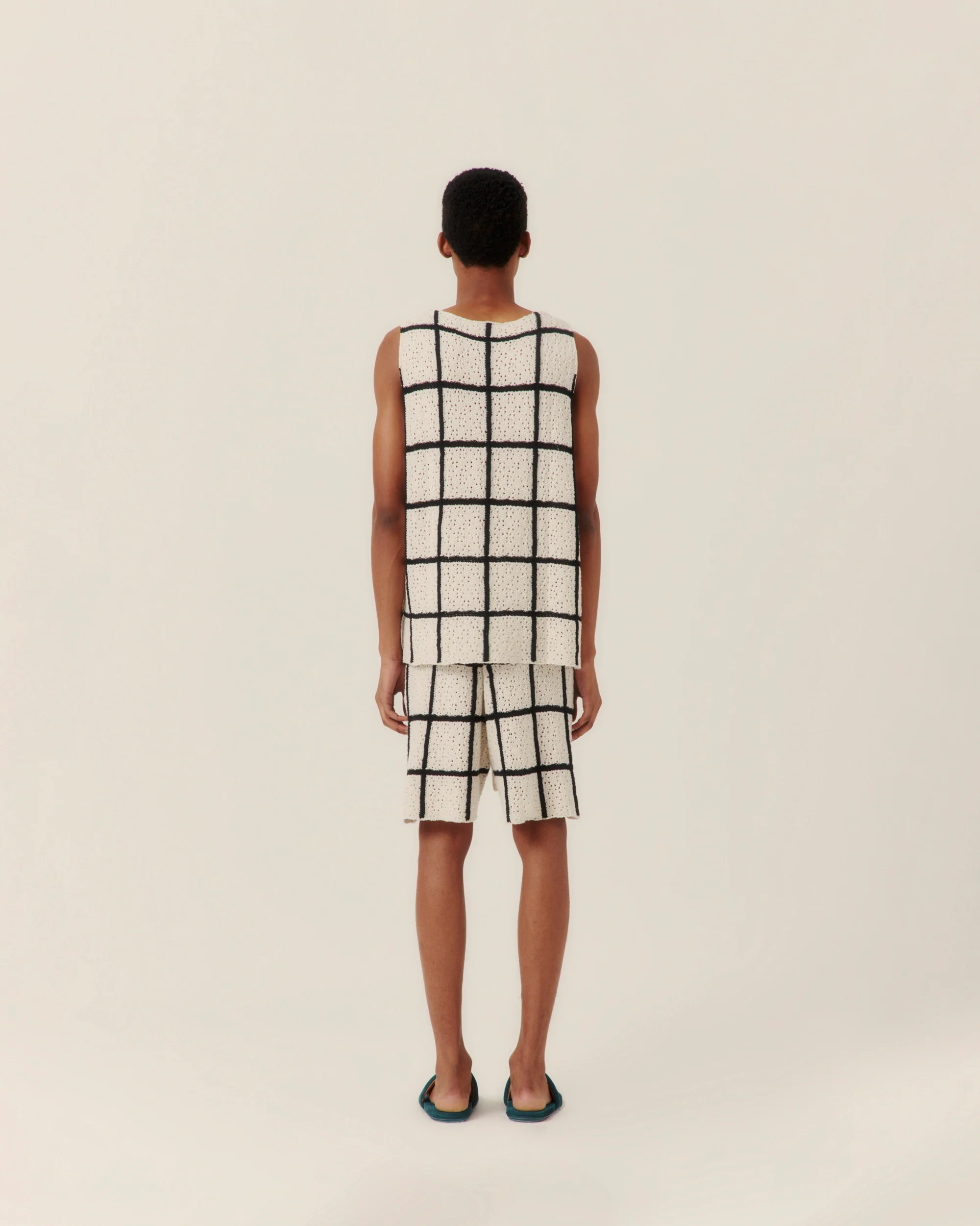 Crochet Check Tank - Image 3