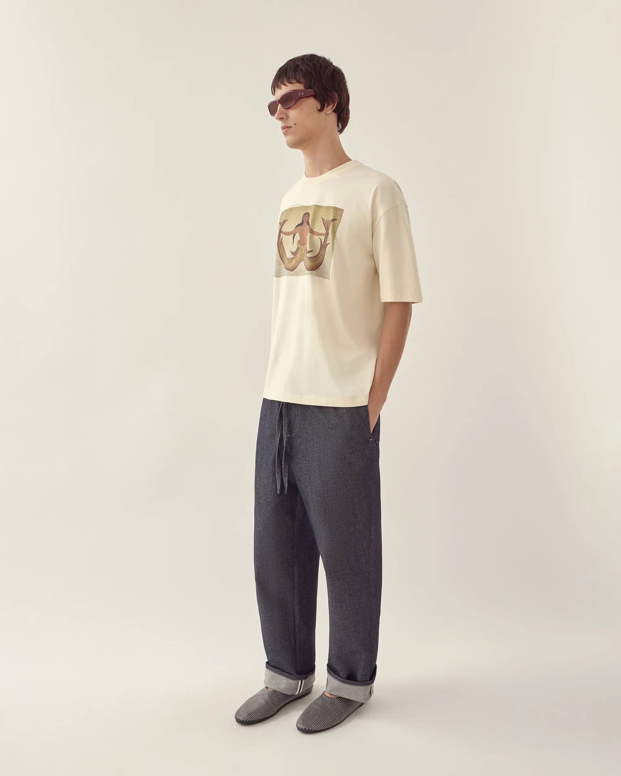 Denim Twill Trouser