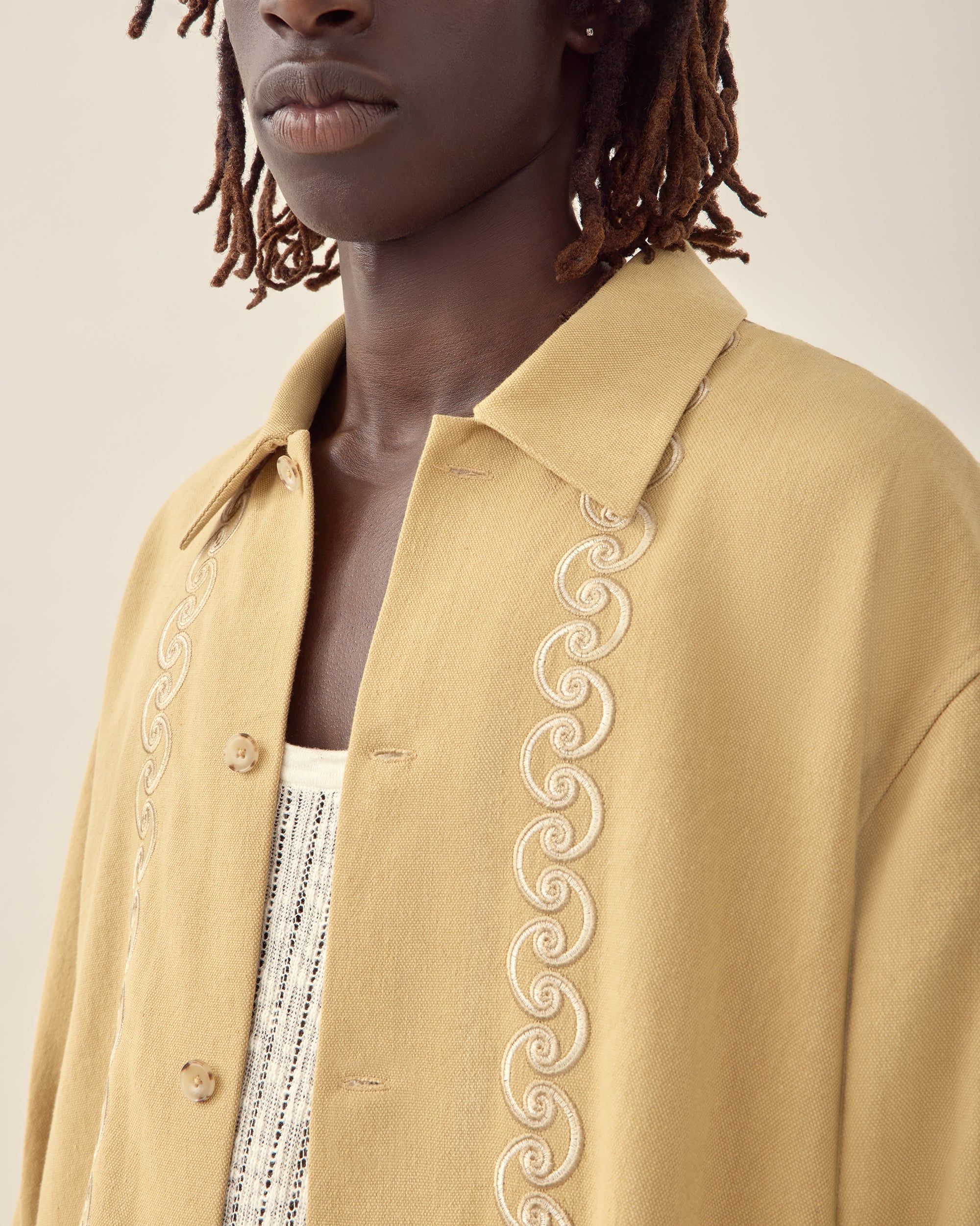 Embroidered Resort Jacket - Image 3