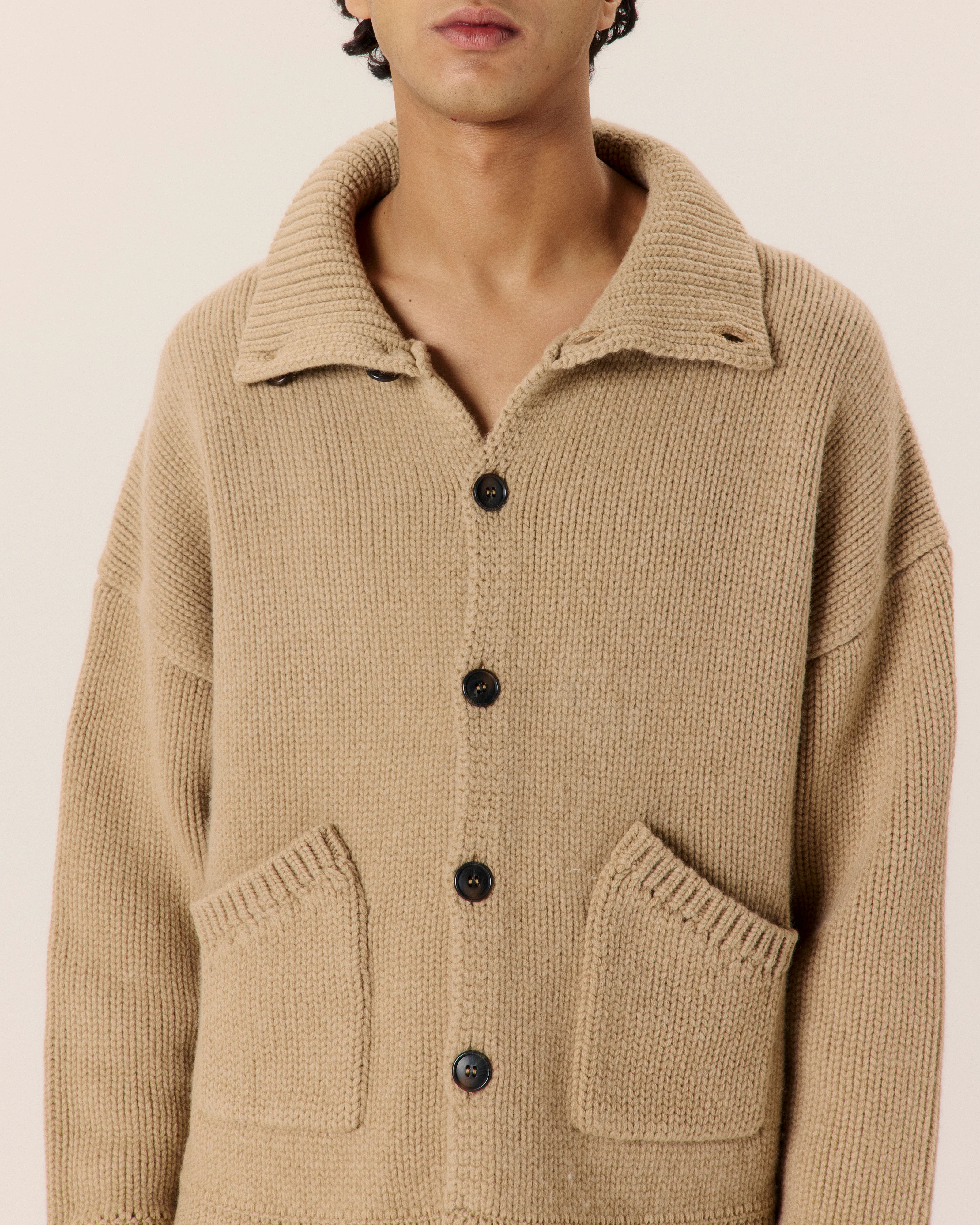 Fisherman Rib Cardigan