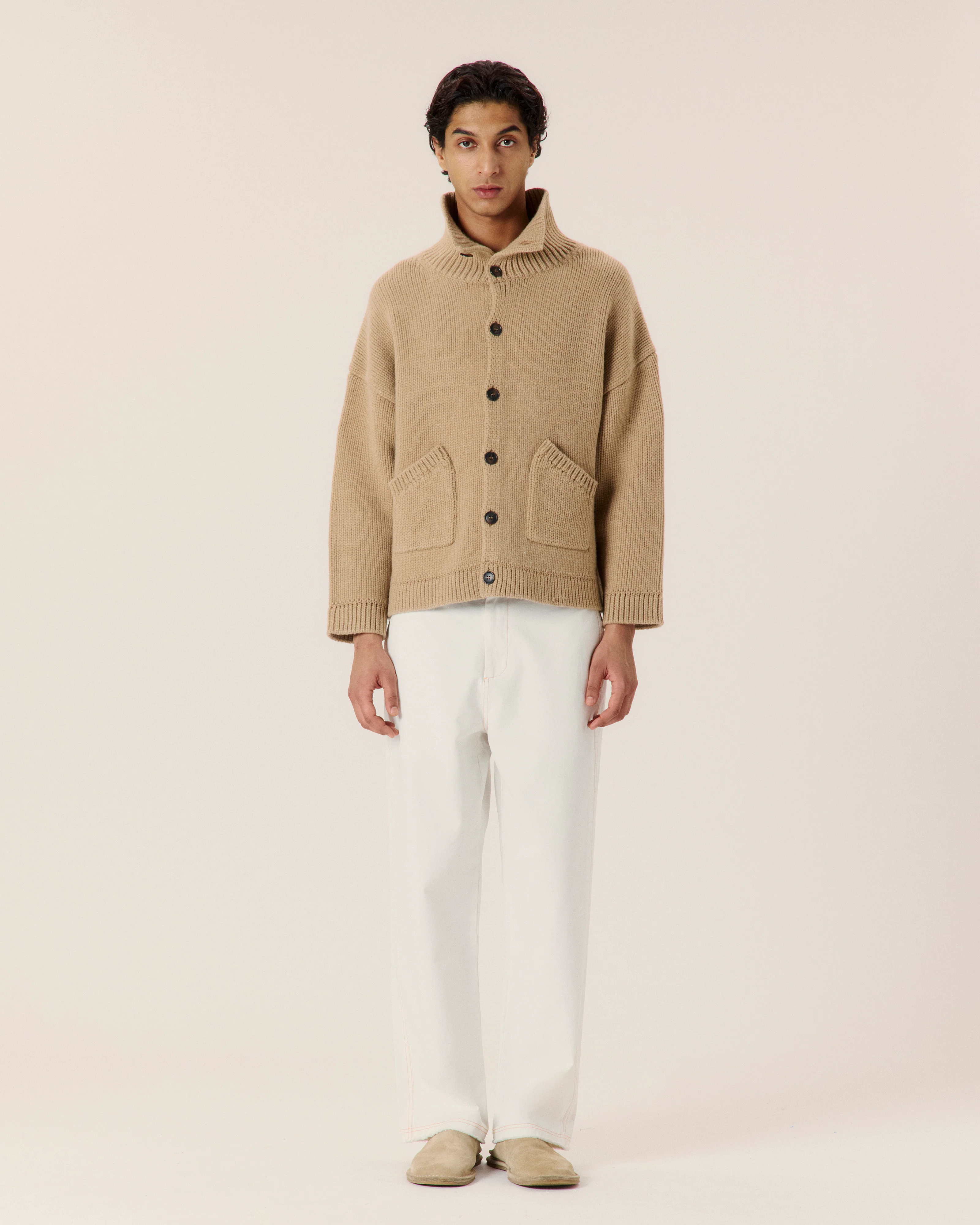 Fisherman Rib Cardigan - Image 2