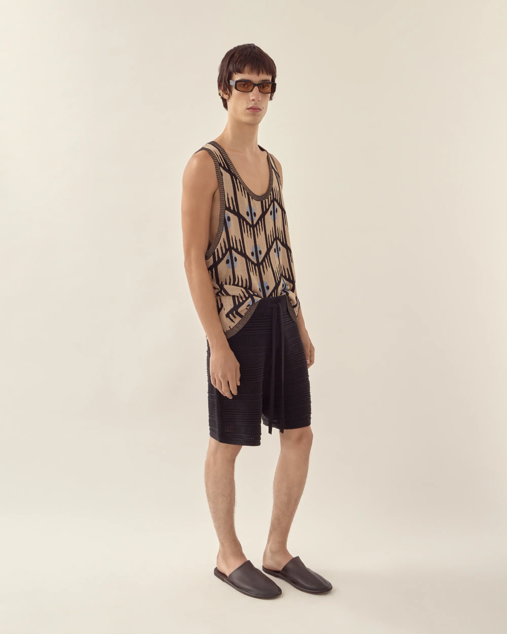 Geometric Jacquard Tank - Image 3