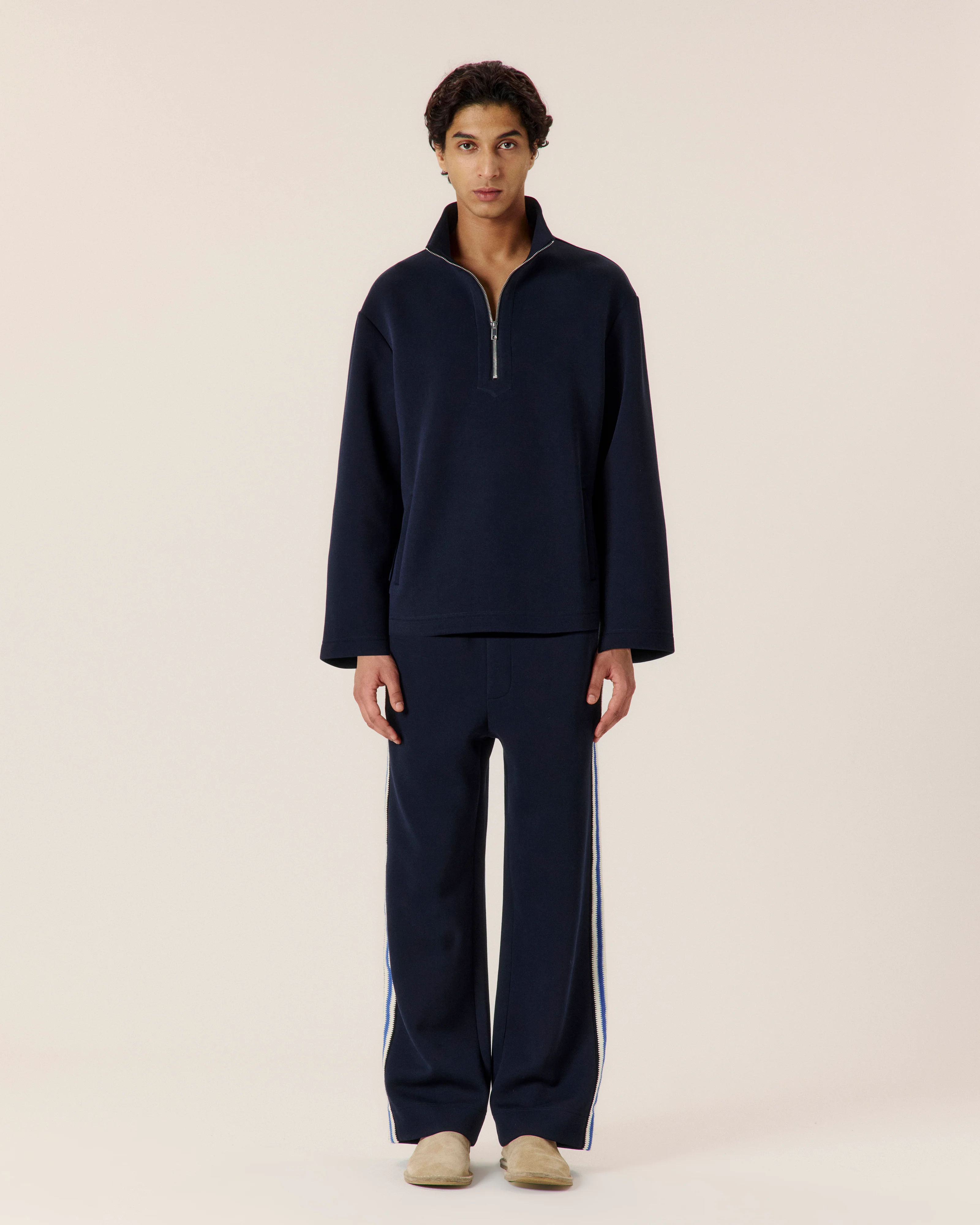 Jersey Quarter Zip