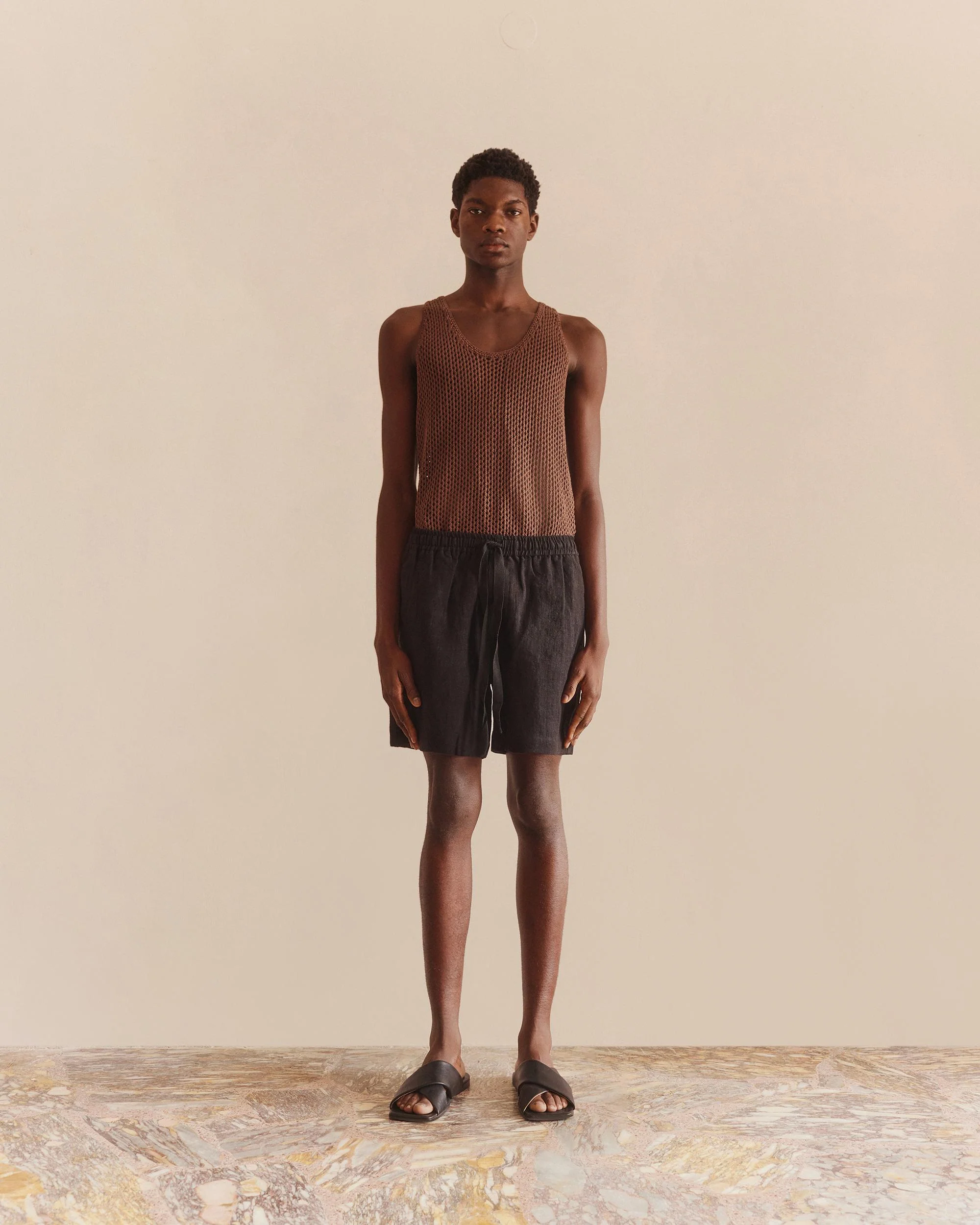 Linen Lounge Shorts - Image 8