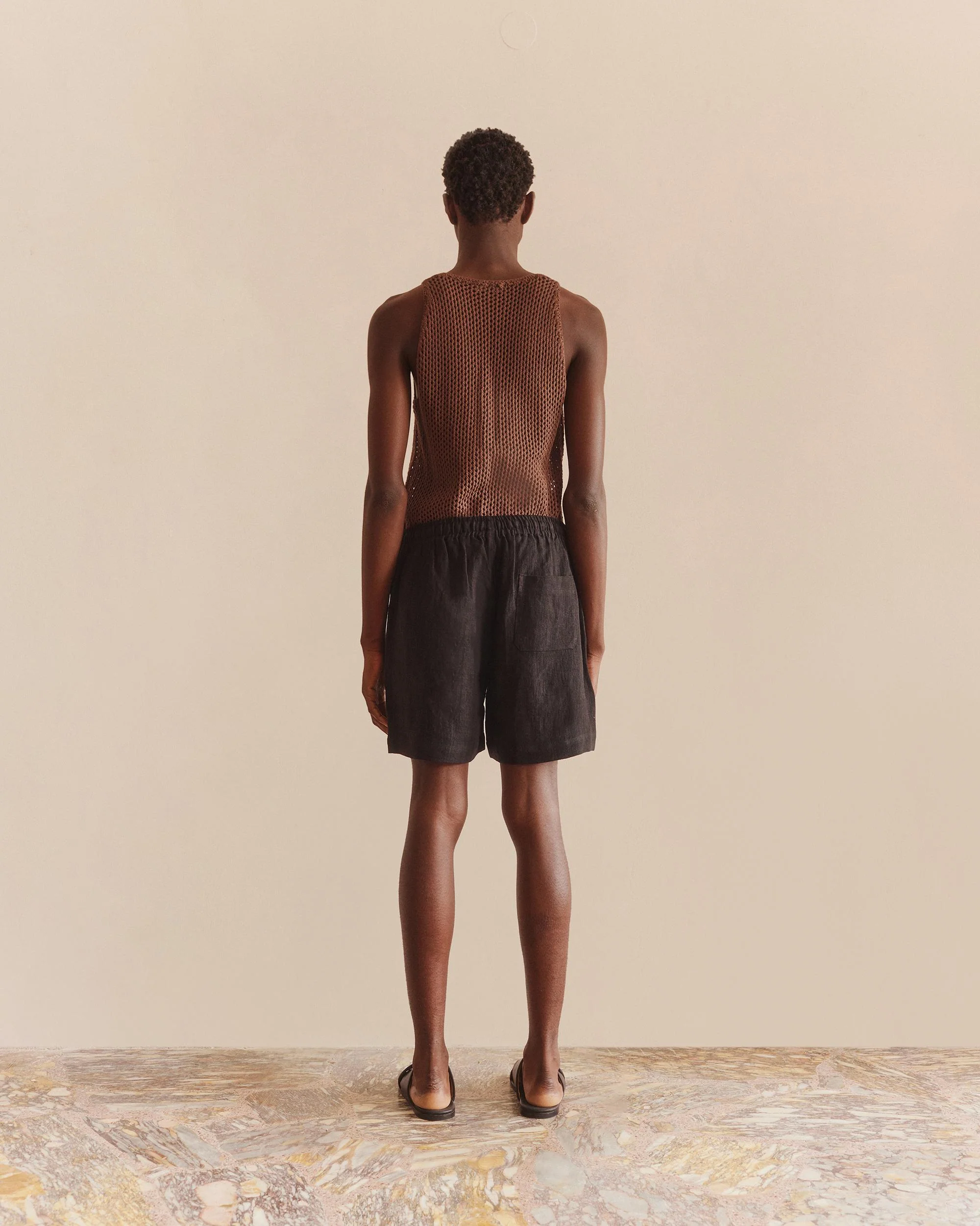 Linen Lounge Shorts - Image 9