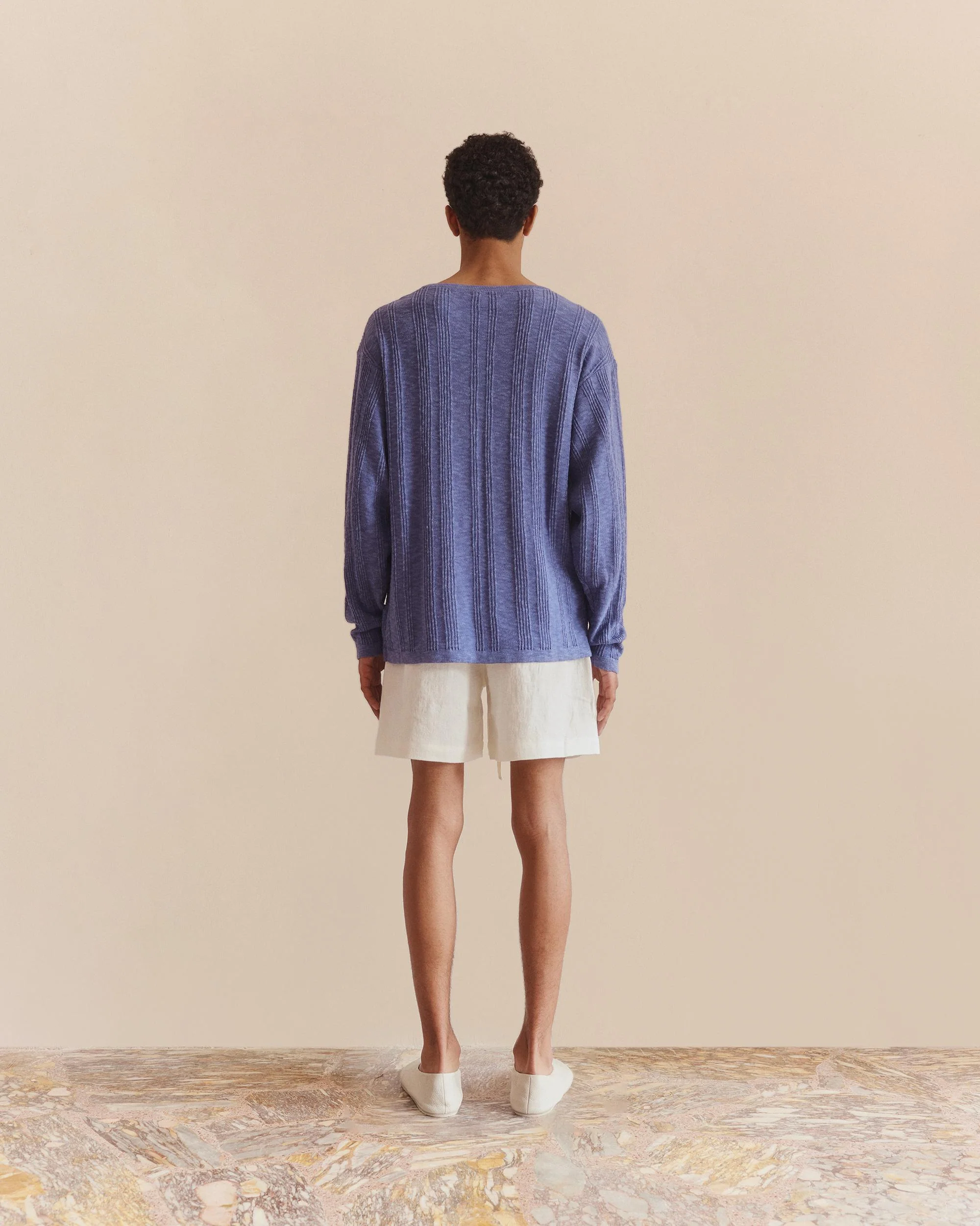 Linen Lounge Shorts - Image 8