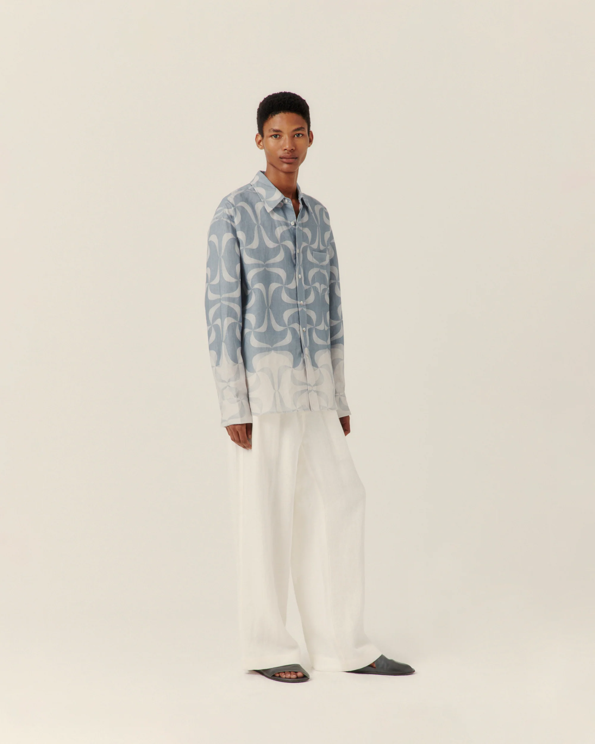 Mantra Relaxed Linen Shirt - Image 3