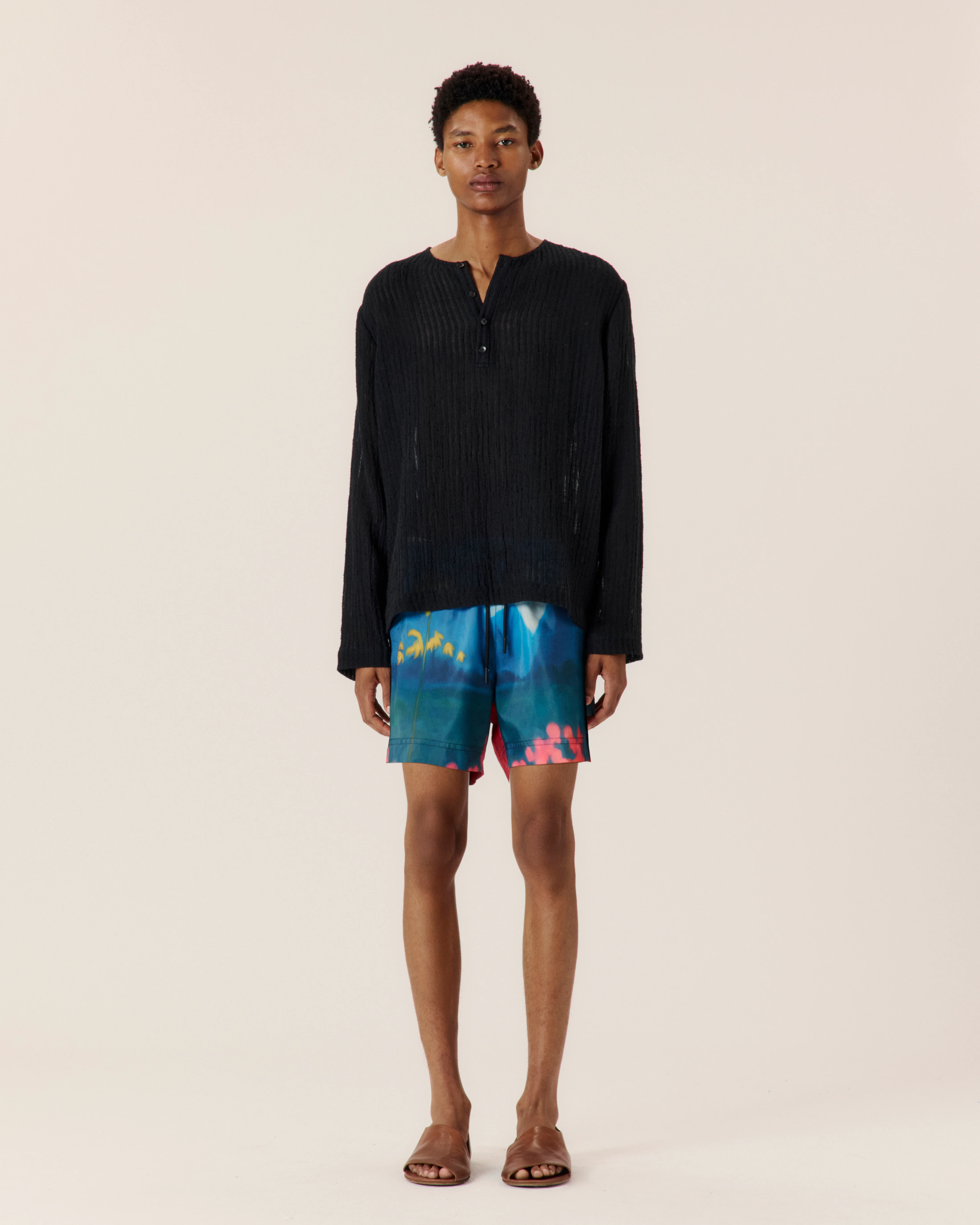 Midnight Horizon Classic Swim Short