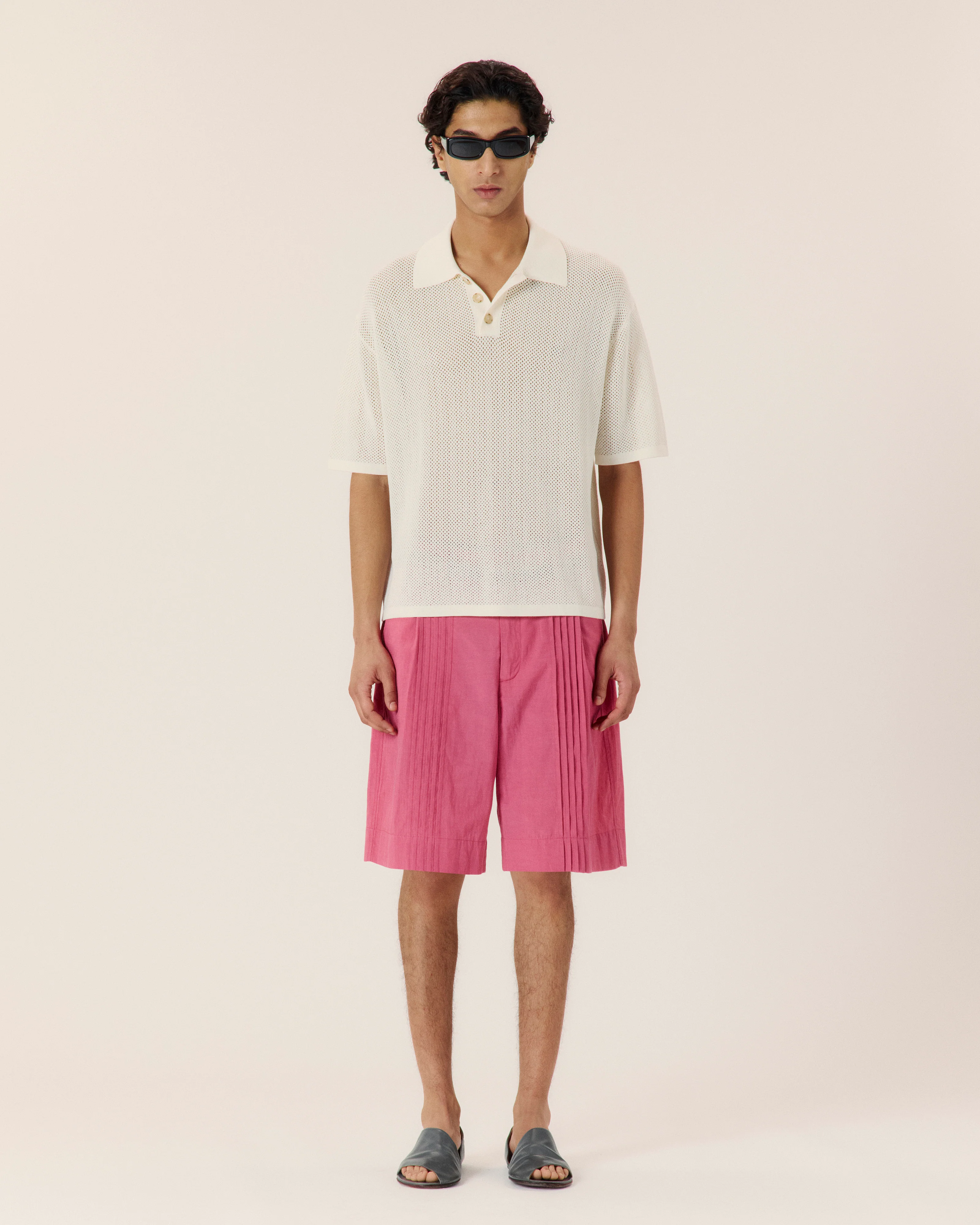 Open Weave Polo