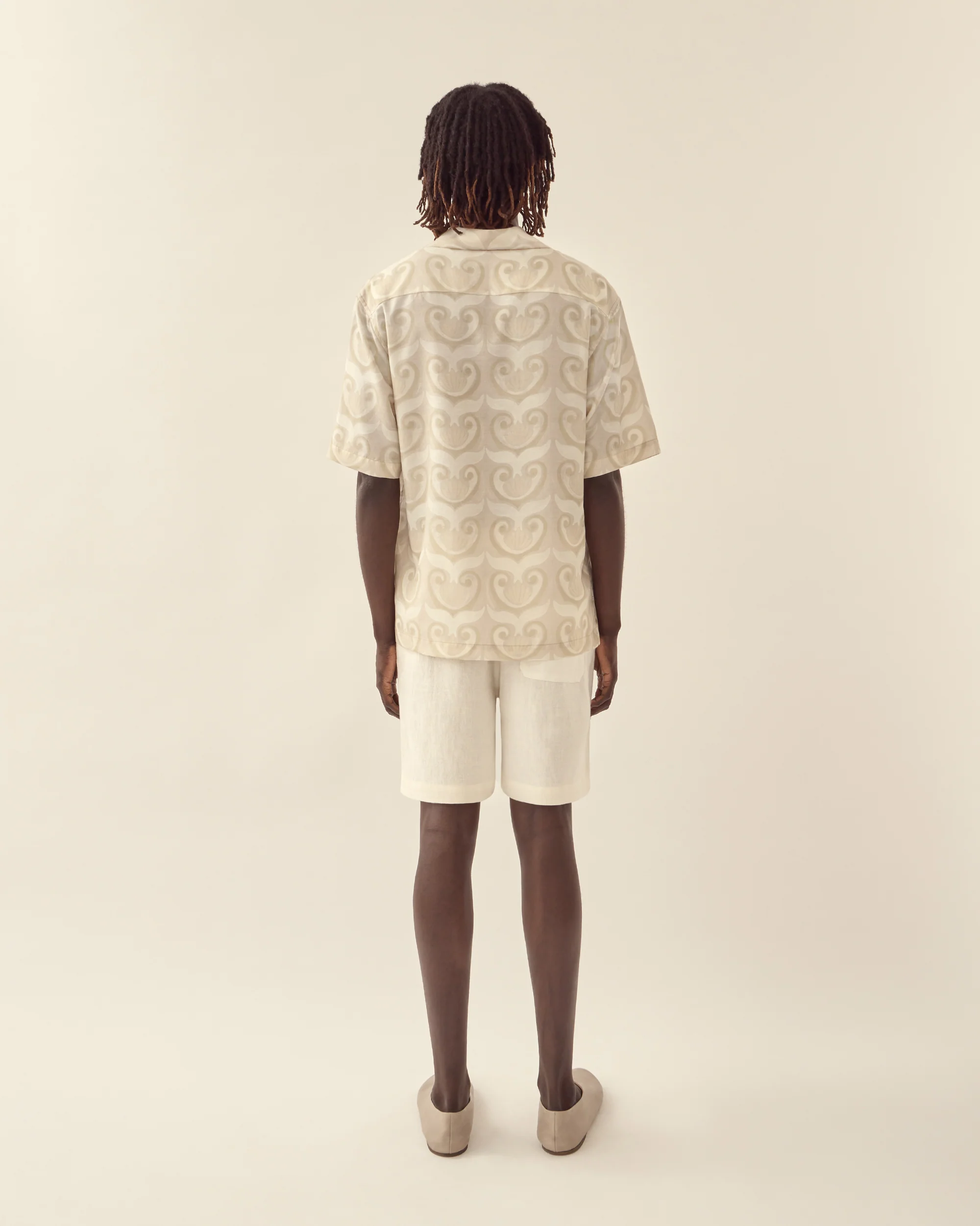 Linen Lounge Shorts - Image 6