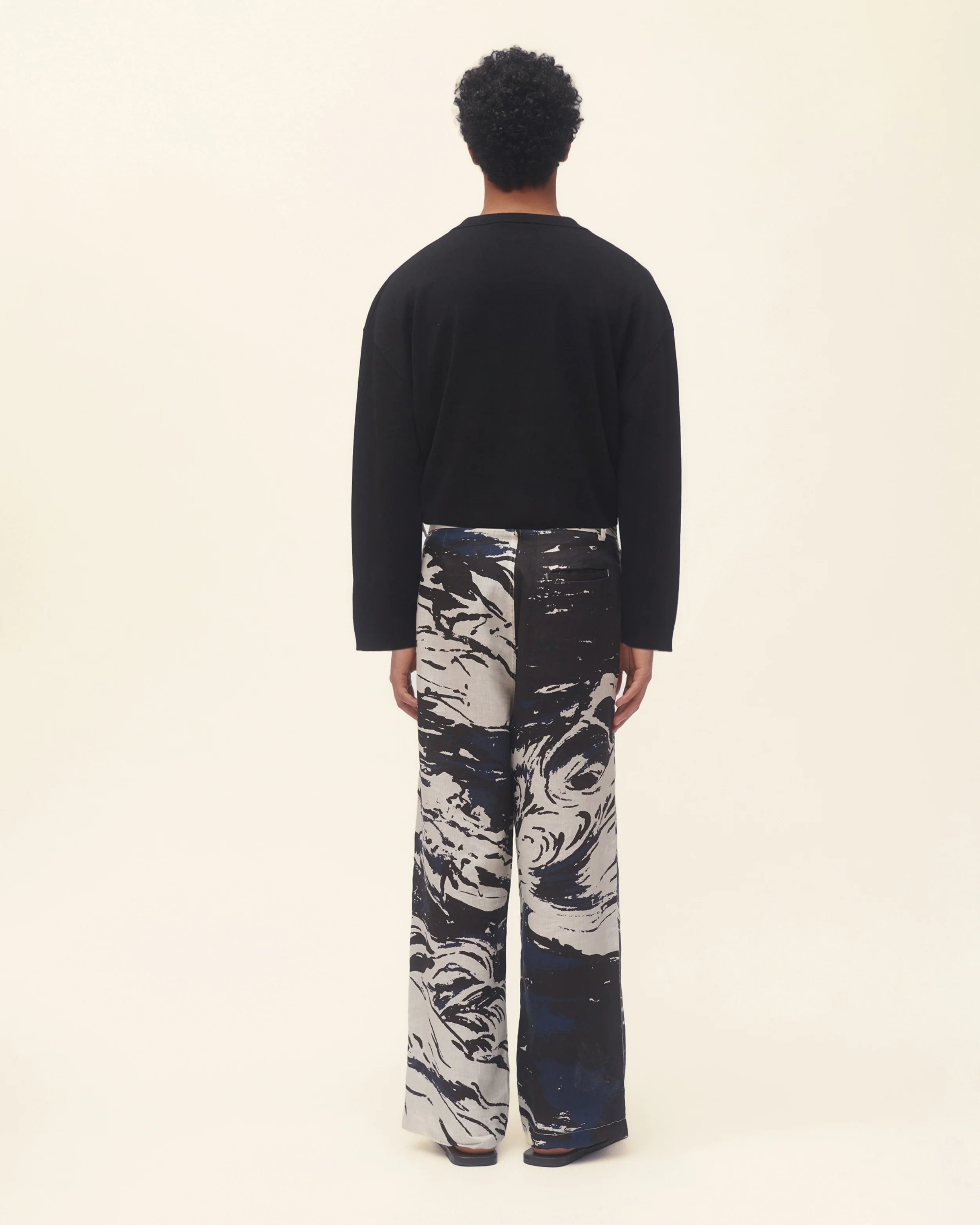 Painted Surf Patch Trouser - Image 2