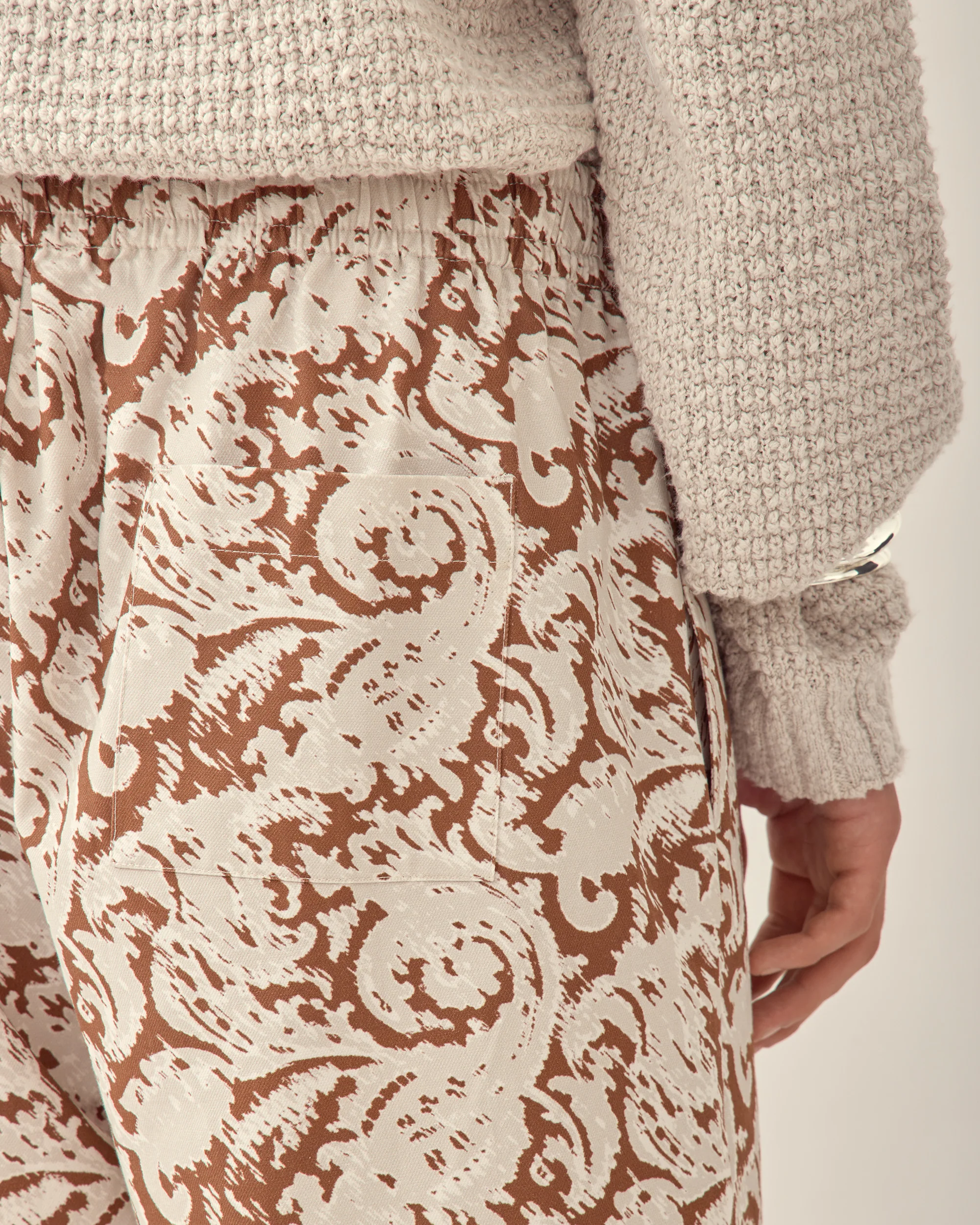 Paisley Print Trouser - Image 4