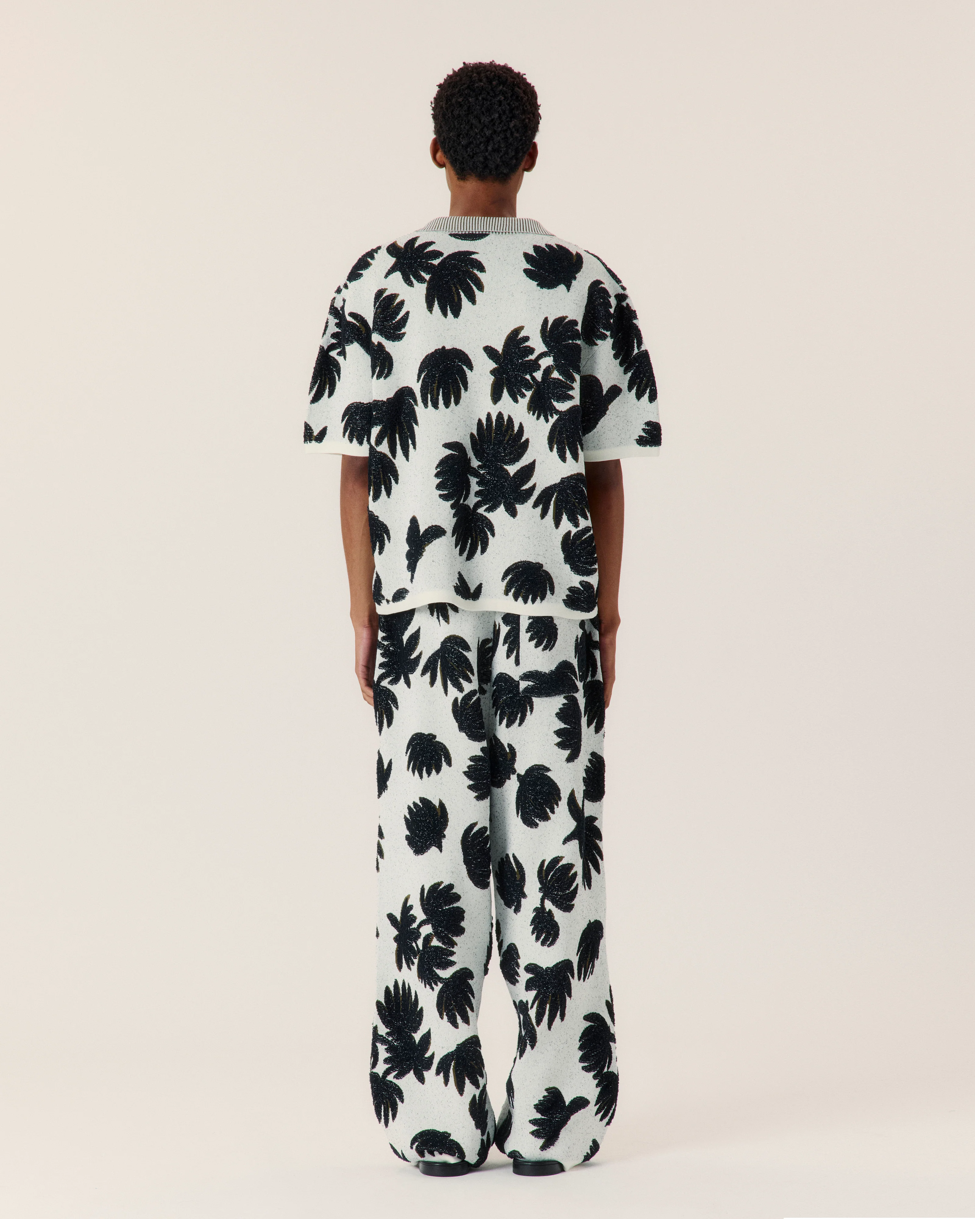 Palm Jacquard Polo - Image 4
