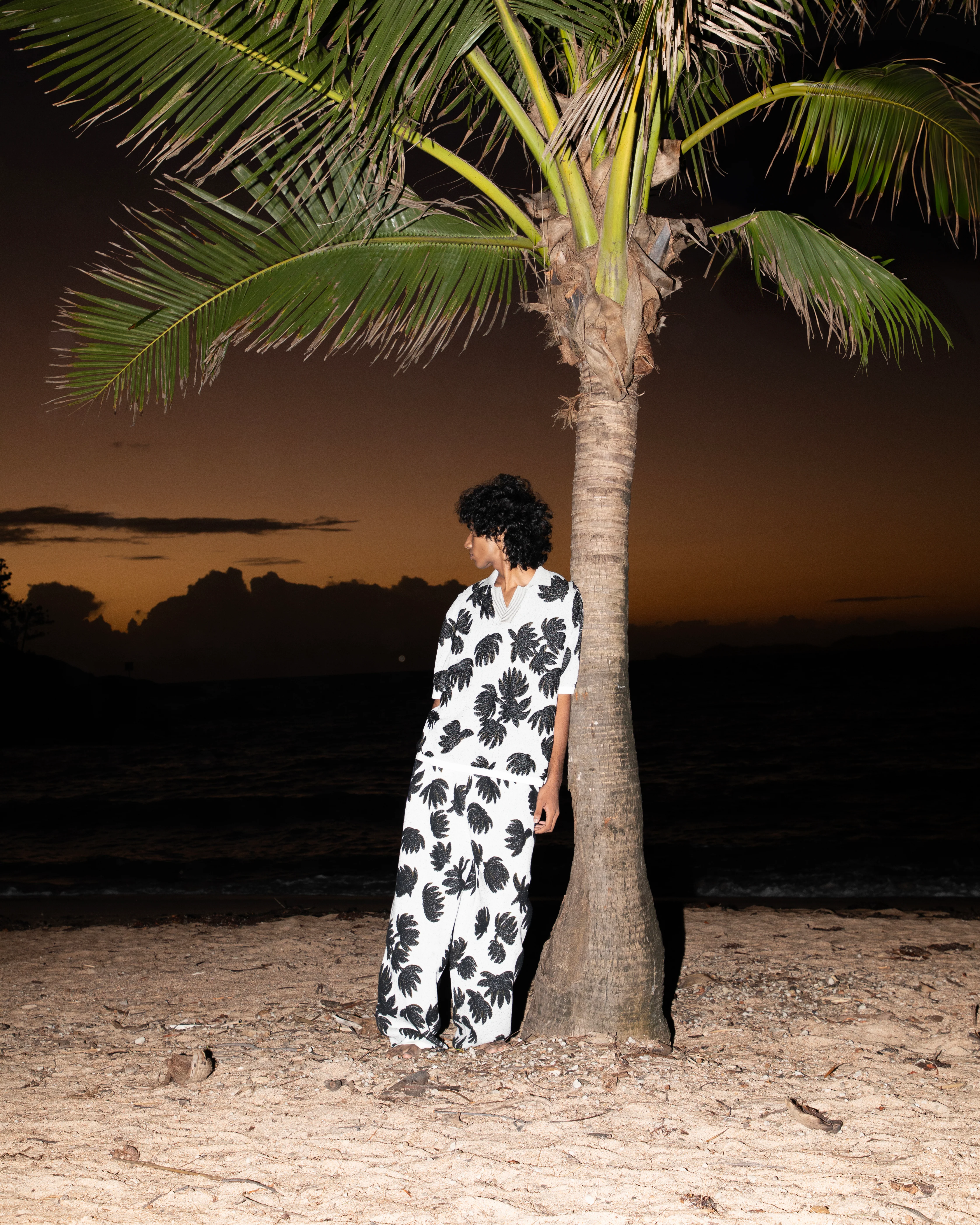 Palm Jacquard Polo - Image 6