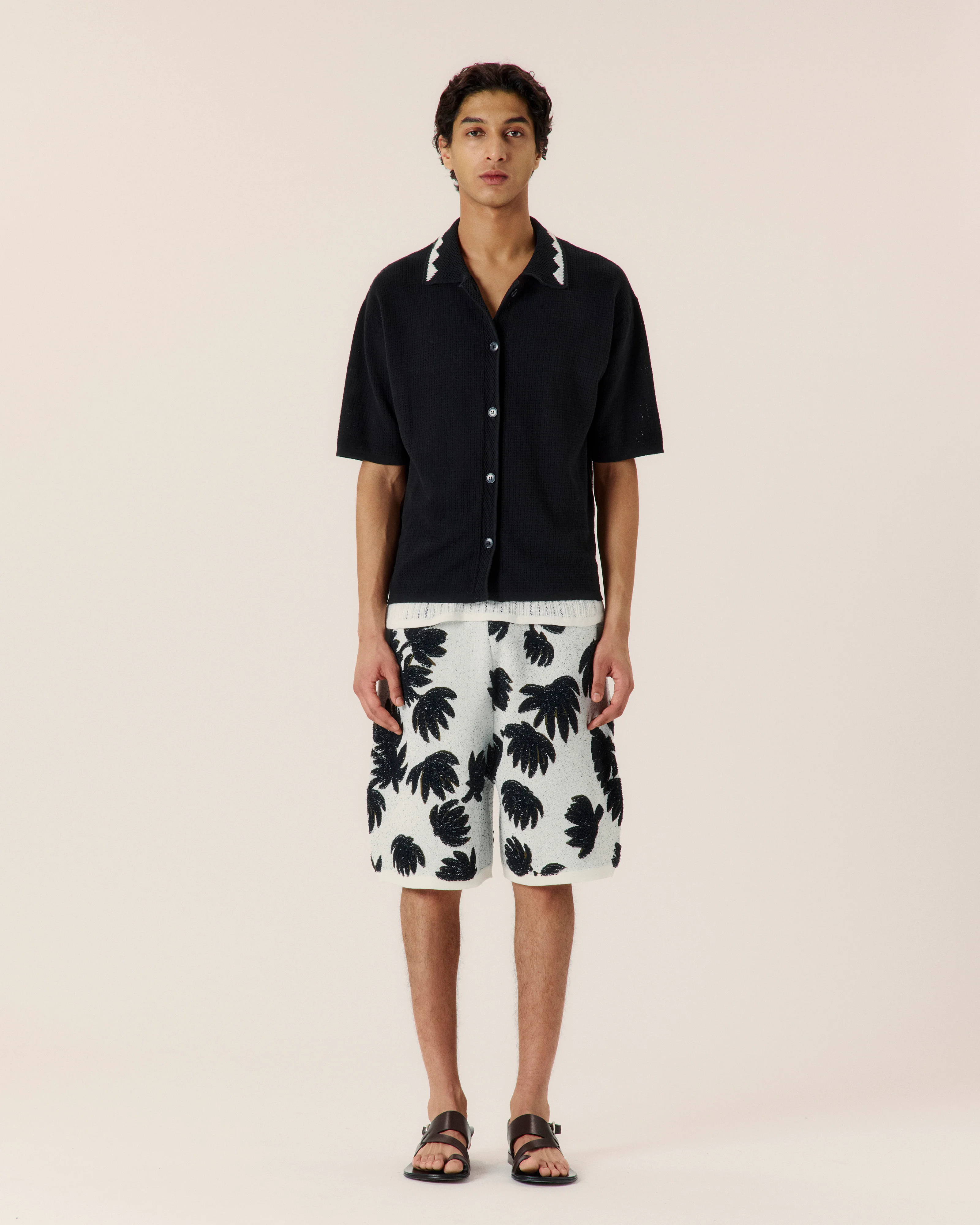 Palm Jacquard Short - Image 2