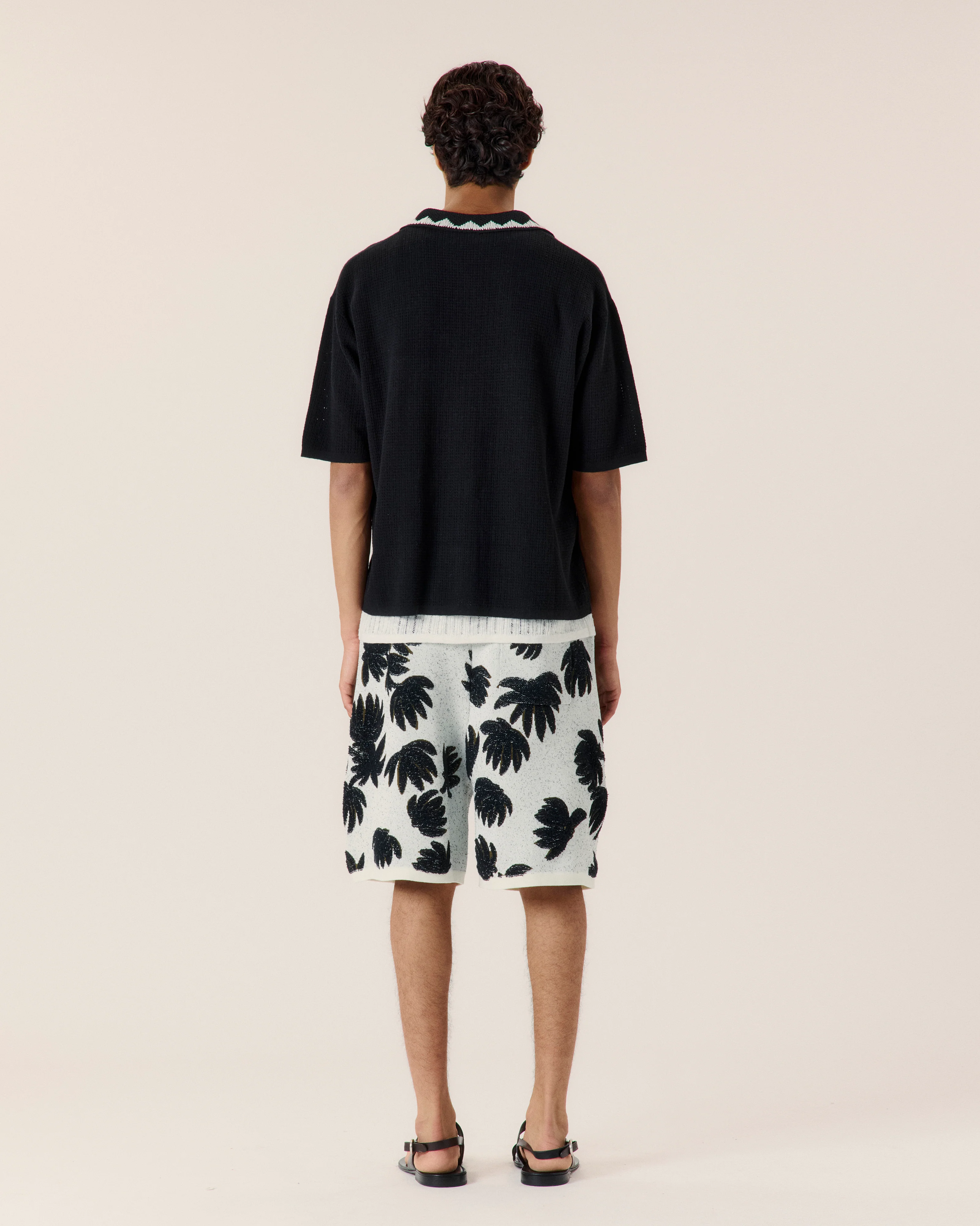 Palm Jacquard Short - Image 3