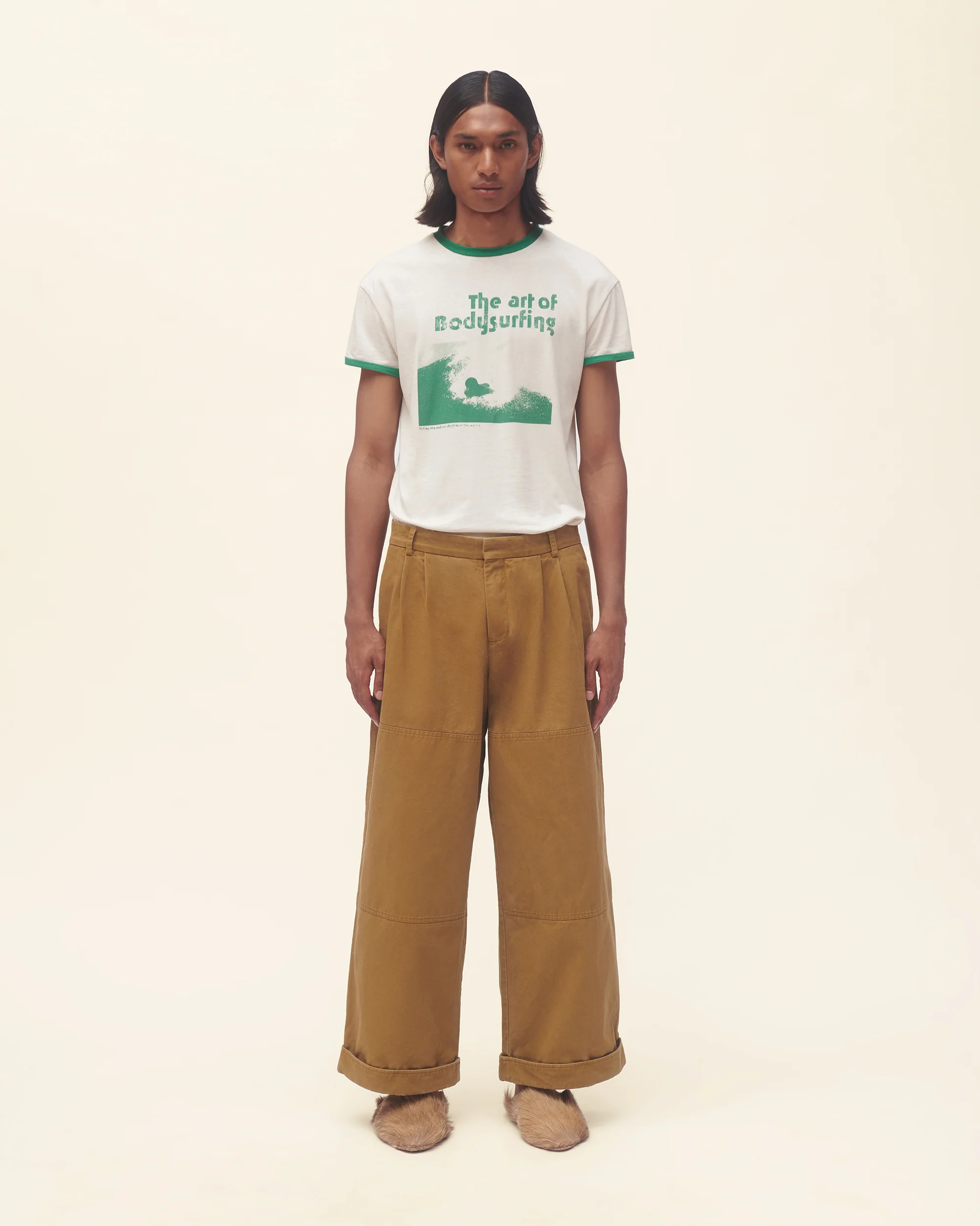 Pleated Patch Trouser - Image 3