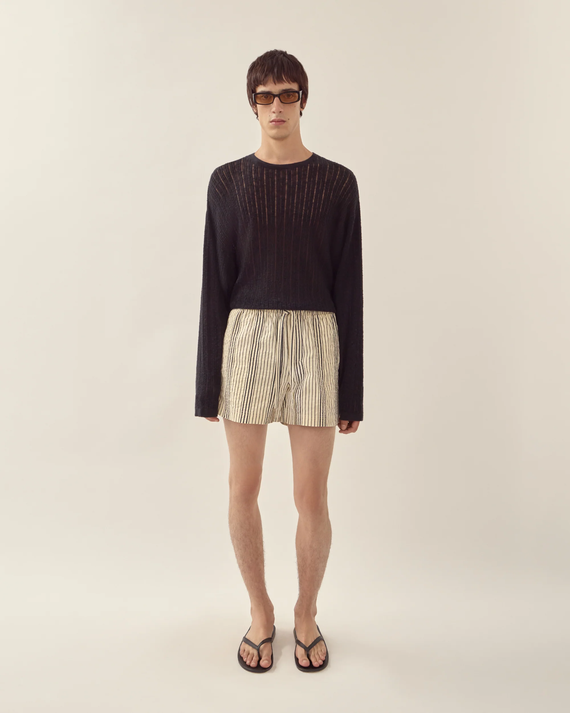 Pointelle Knit Sweater - Image 7