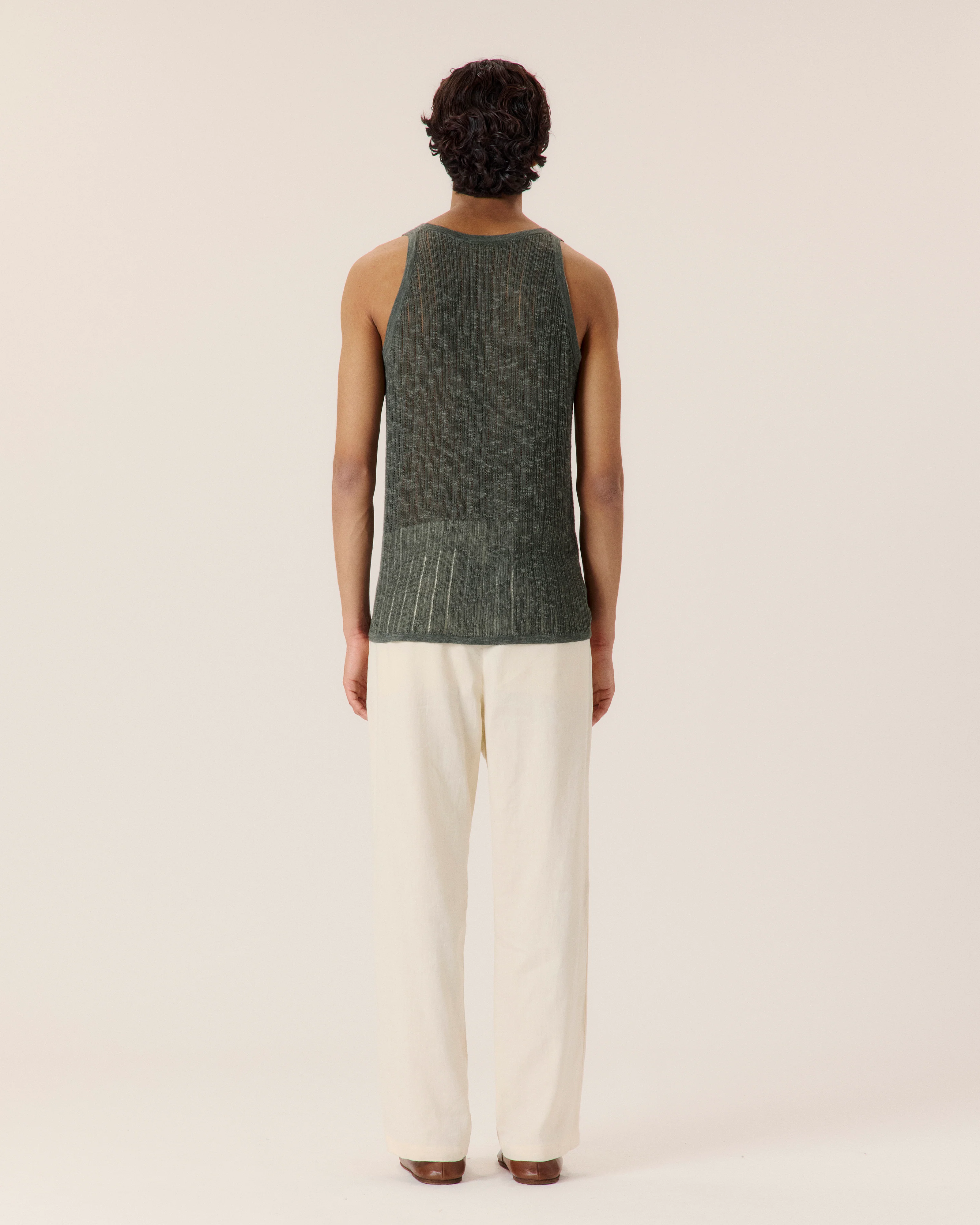 Pointelle Knit Tank - Image 2