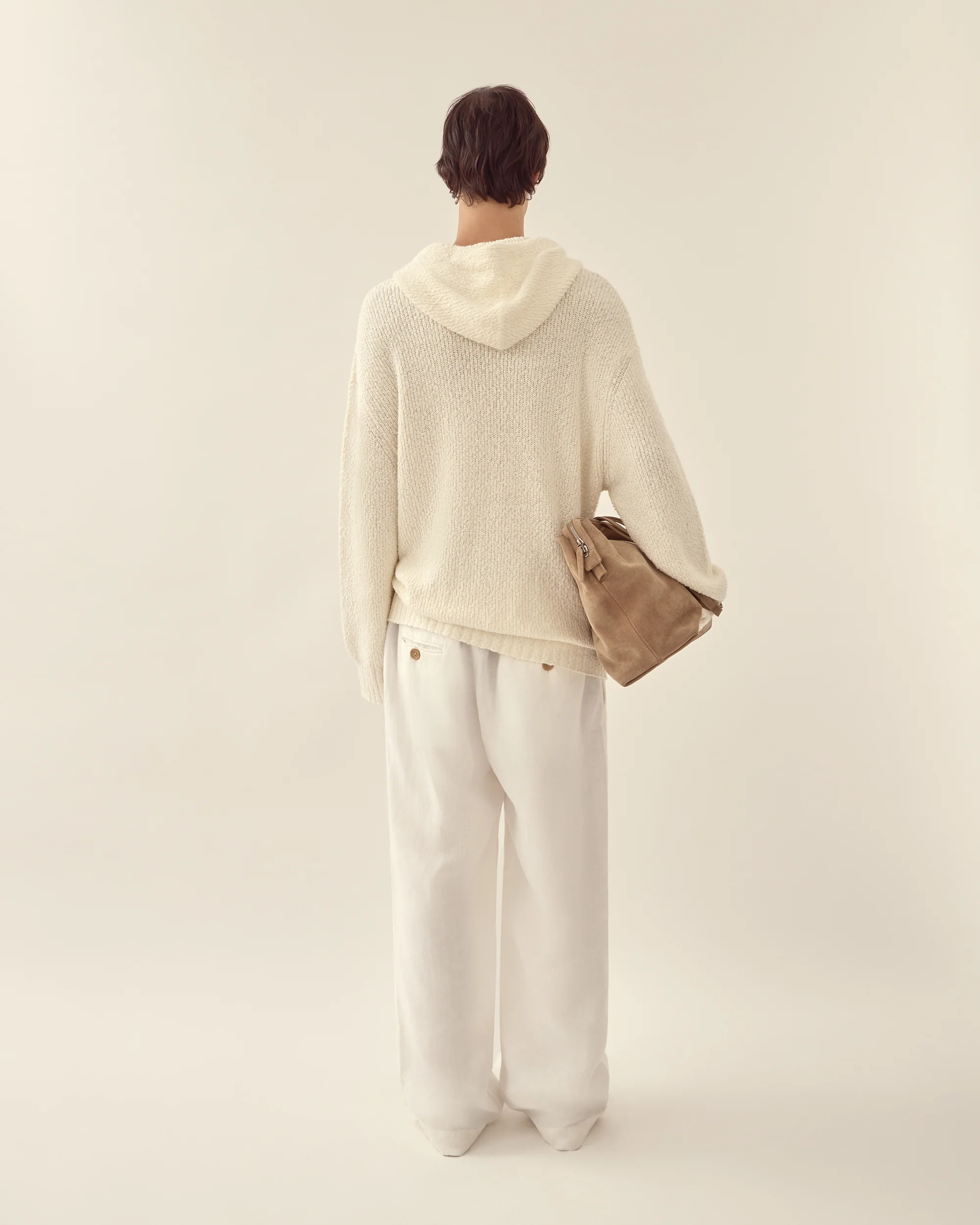 Relaxed Knit Hoodie - Image 6