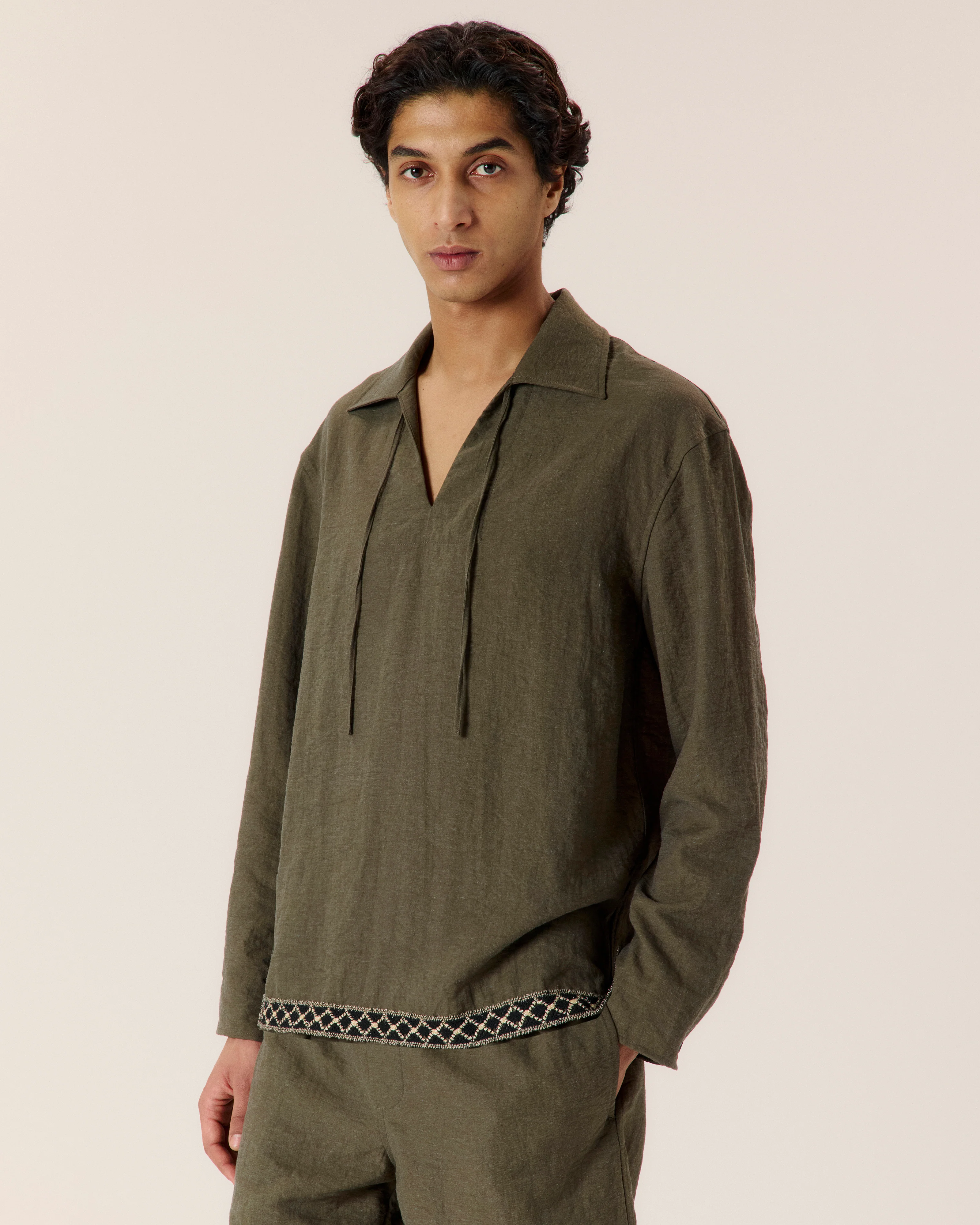 Resort Front Tie Shirt - Image 4