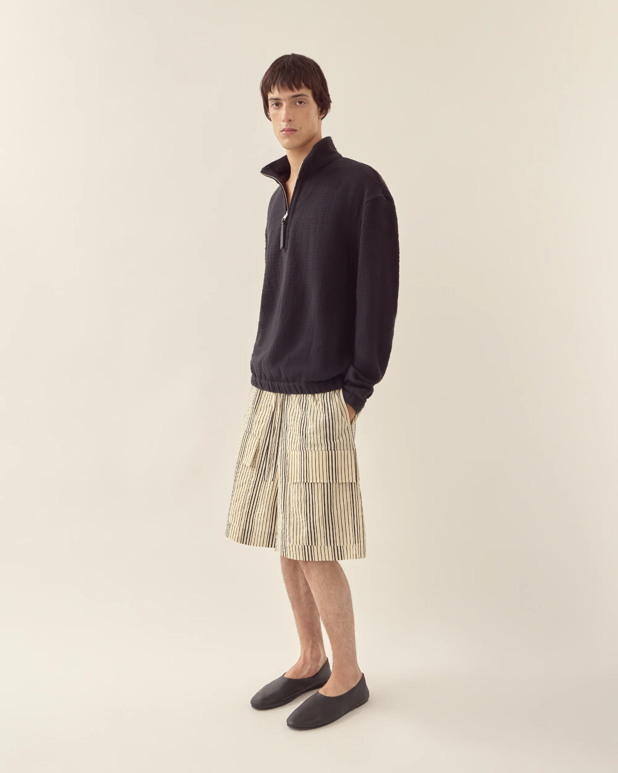 Rope Stripe Pocket Short - Image 3