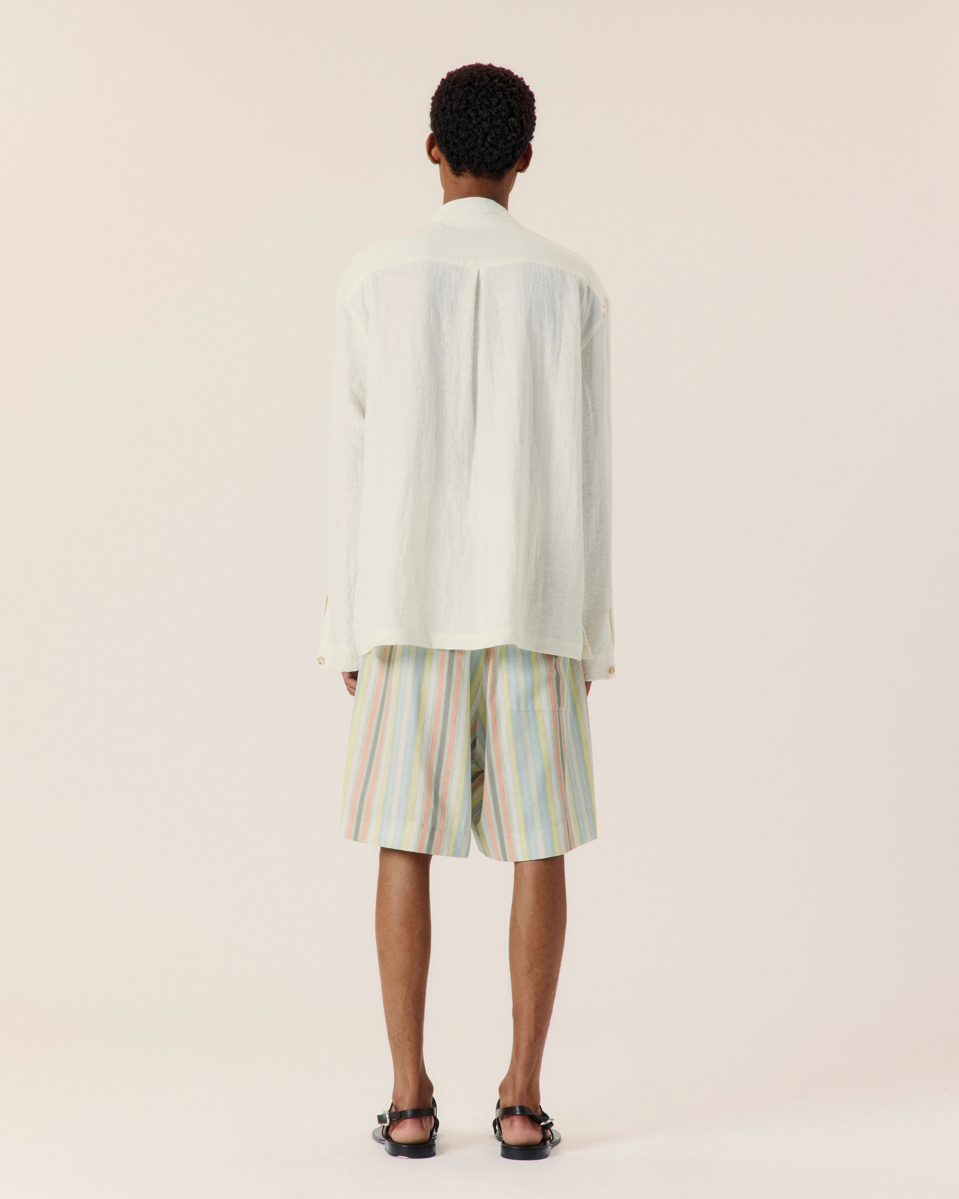 Sereno Stripe Relaxed Short - Image 3