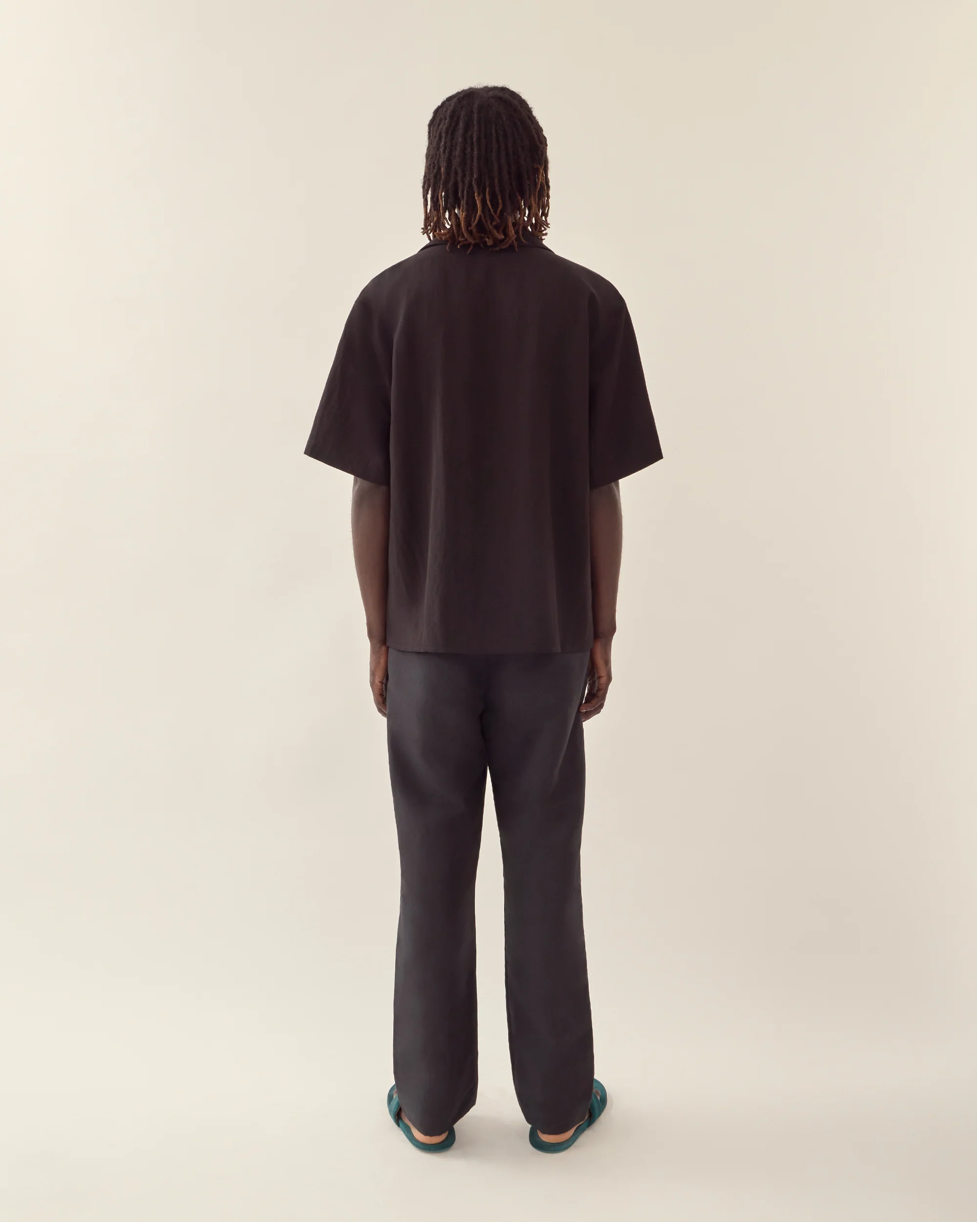 Shell Embroidered Oversized Shirt - Image 3