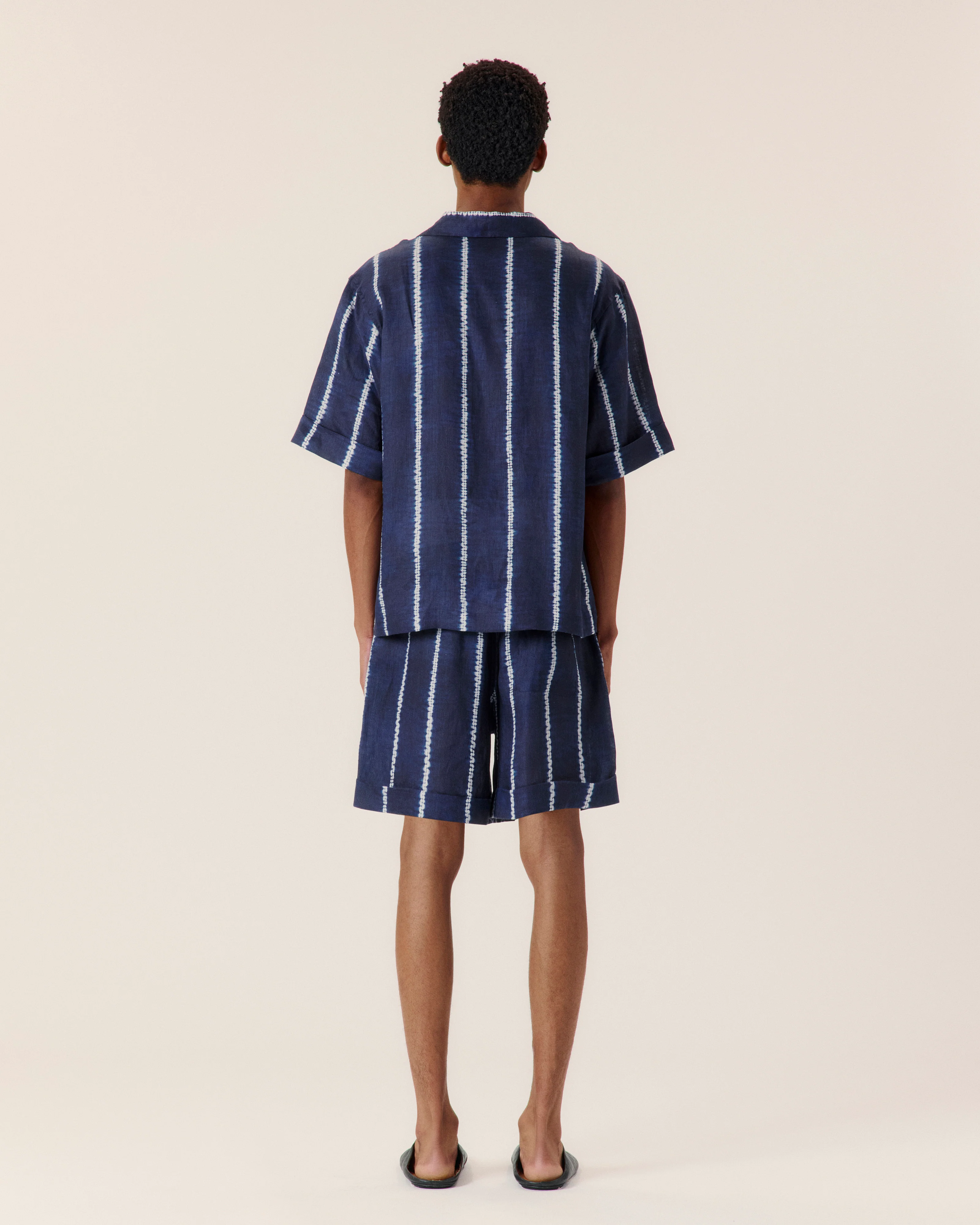 Shibori Stripe Short - Image 2