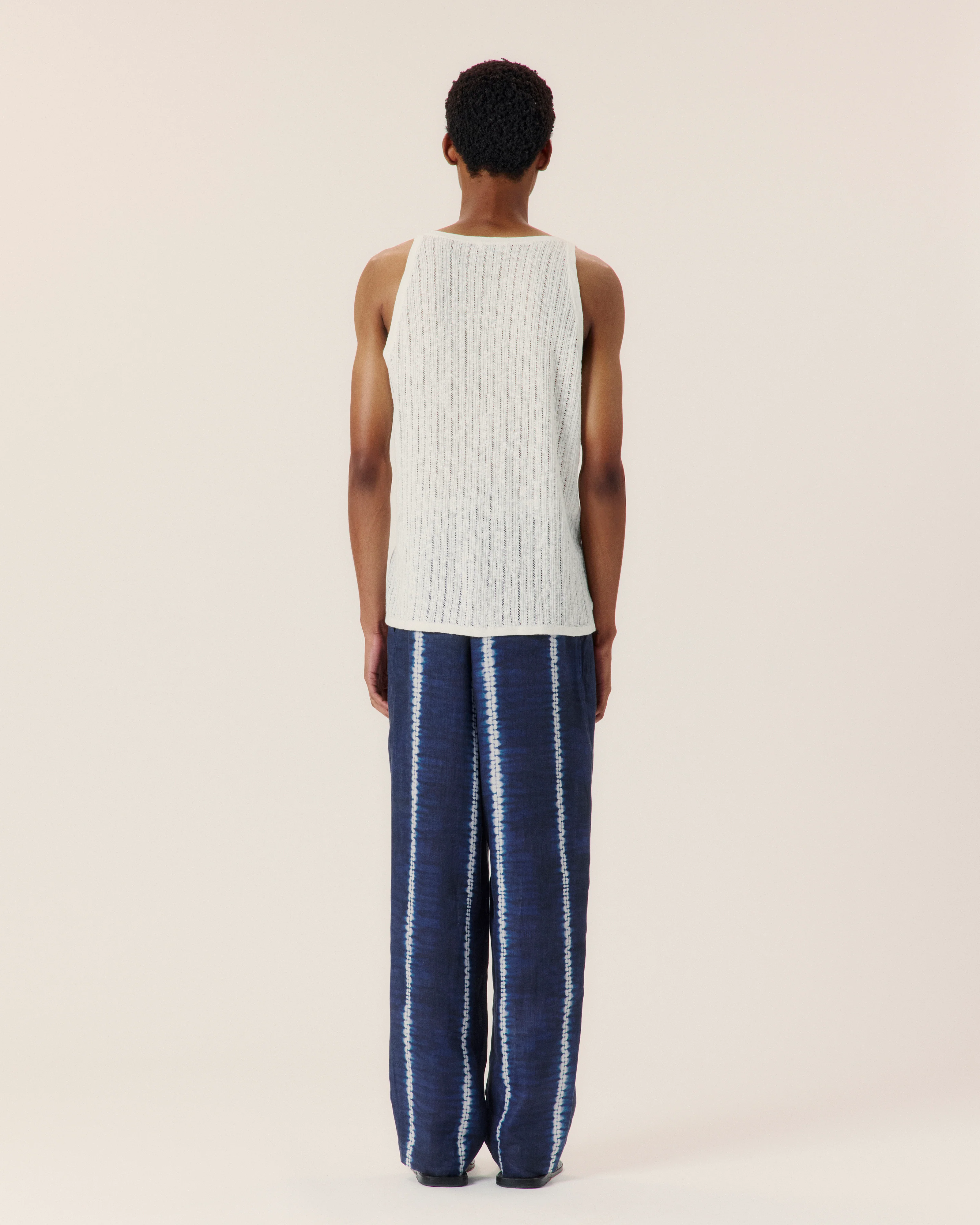 Shibori Stripe Trouser - Image 2