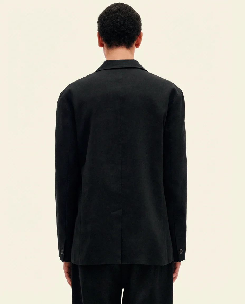 Black Single Breasted Jacket - Image 3