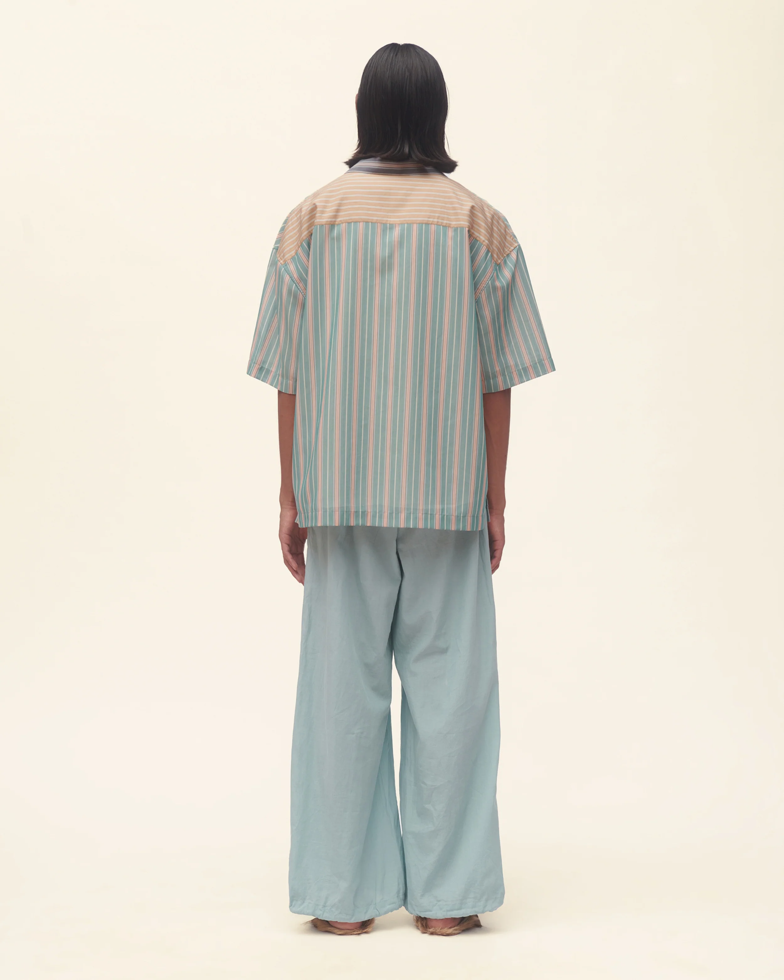 Striped Half Placket Shirt - Image 2