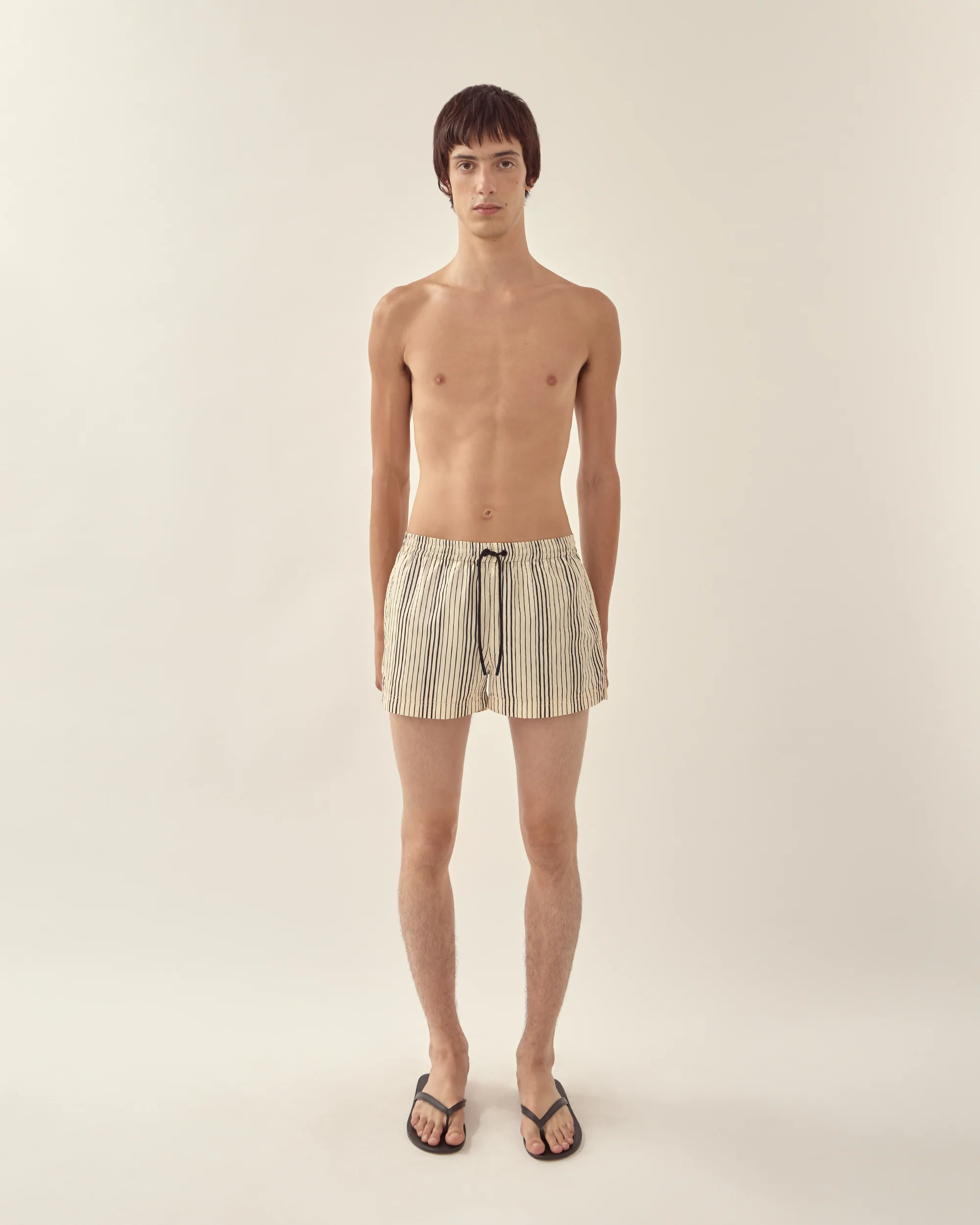 Striped Short Swim Short