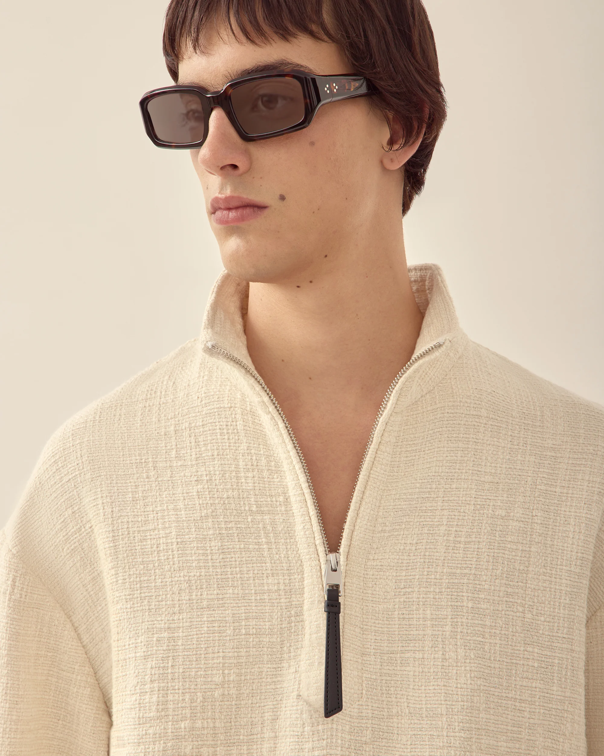Textured Cotton Pullover - Image 2