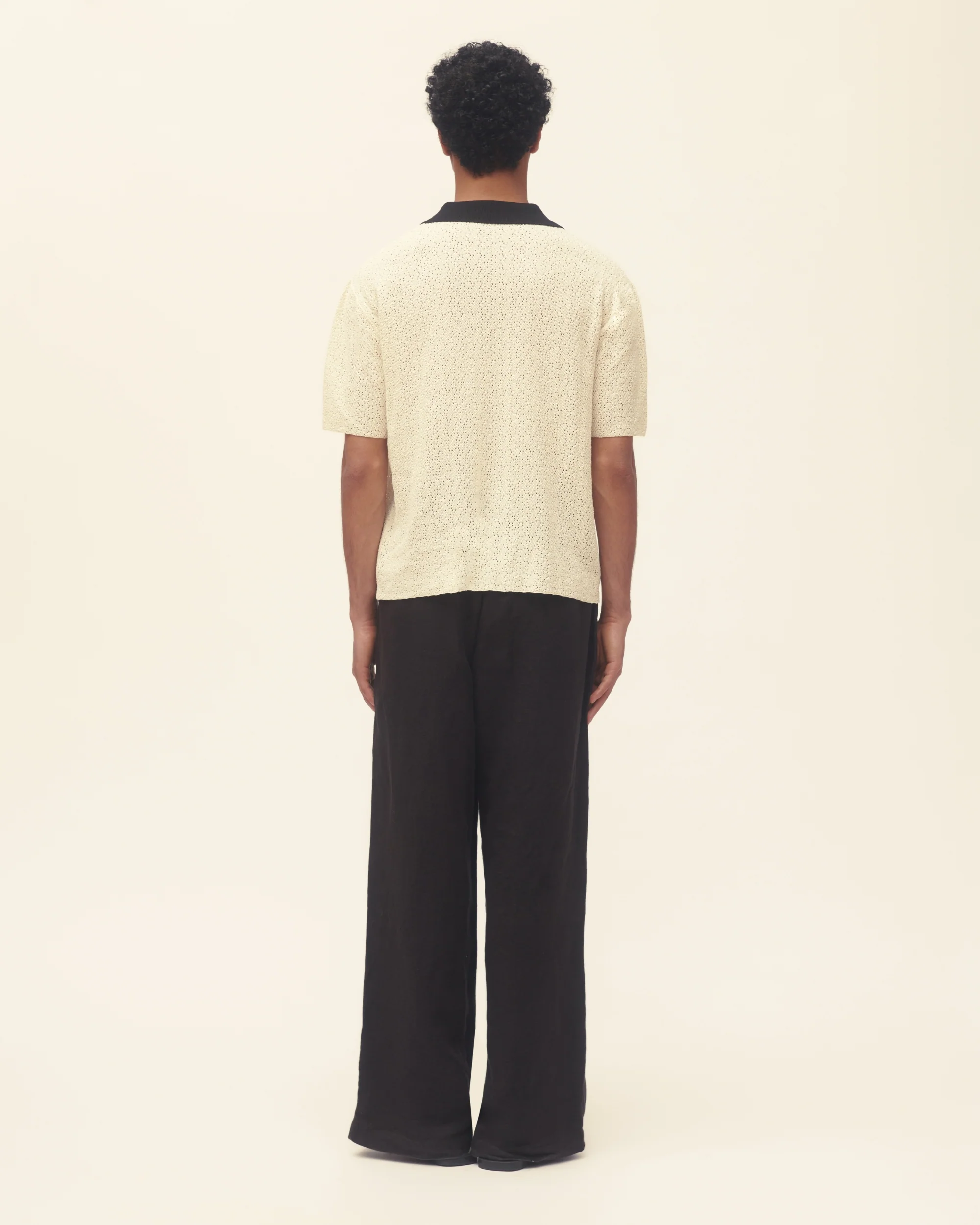 Wide Leg Linen Trousers - Image 7